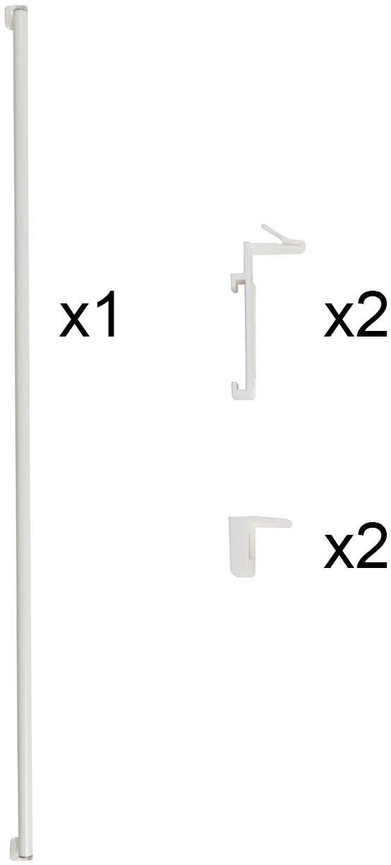 my home Doppelrollo »PAGELLA«, Lichtschutz, Blendschutz-Sichtschutz-Verdunkelung, ohne Bohren, freihängend, mit eingewebten Chenillefäden NEUHEIT!