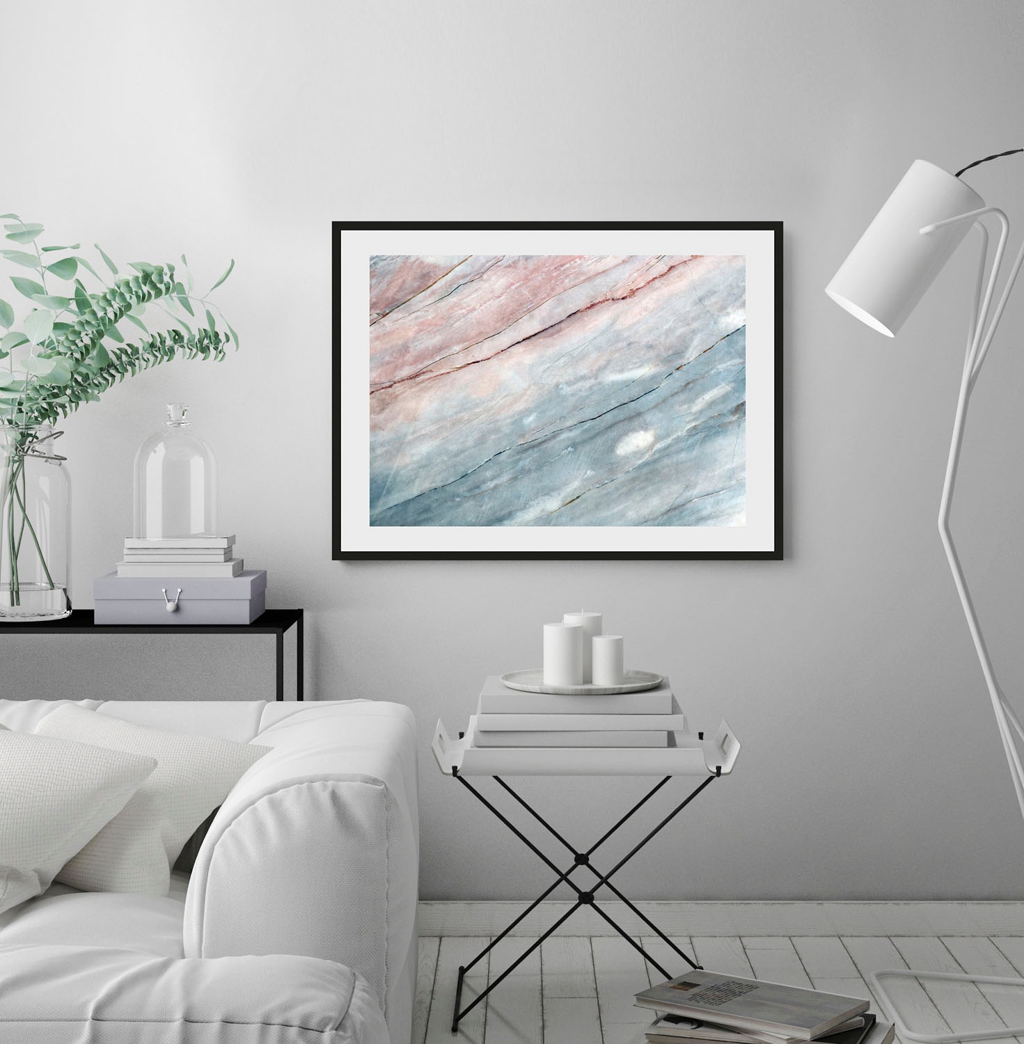 queence Bild »Jenni«, Abstrakt-Marmor-Kunst-Gemälde, (1 St.), HD Premium Po günstig online kaufen
