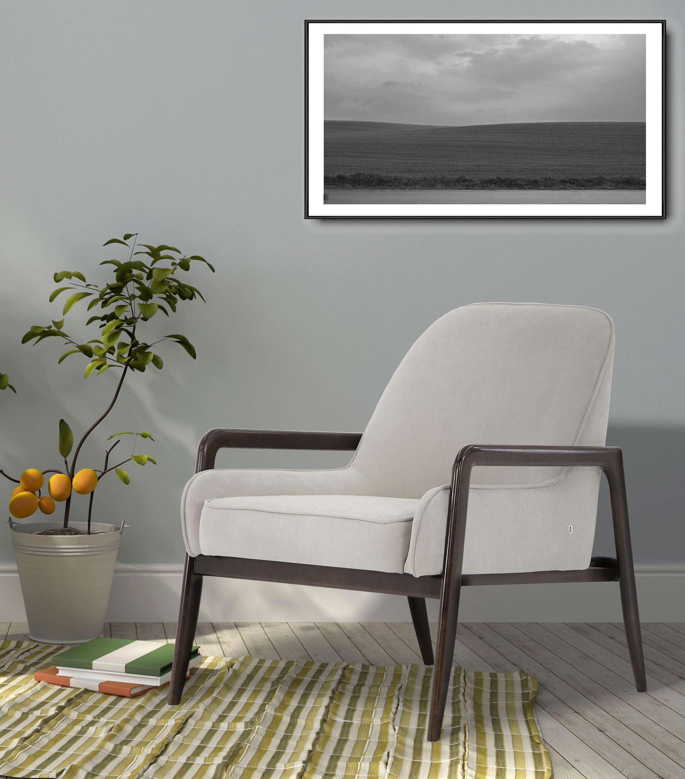 Home affaire Sessel »Braga« wahlweise mit Gestell aus Eiche in dunkel oder günstig online kaufen