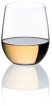 RIEDEL THE WINE GLASS COMPANY Weißweinglas »O«, (Set, 8 tlg., VIOGNIER/CHARDONNAY), Made in Germany, 335 ml, 8-teilig