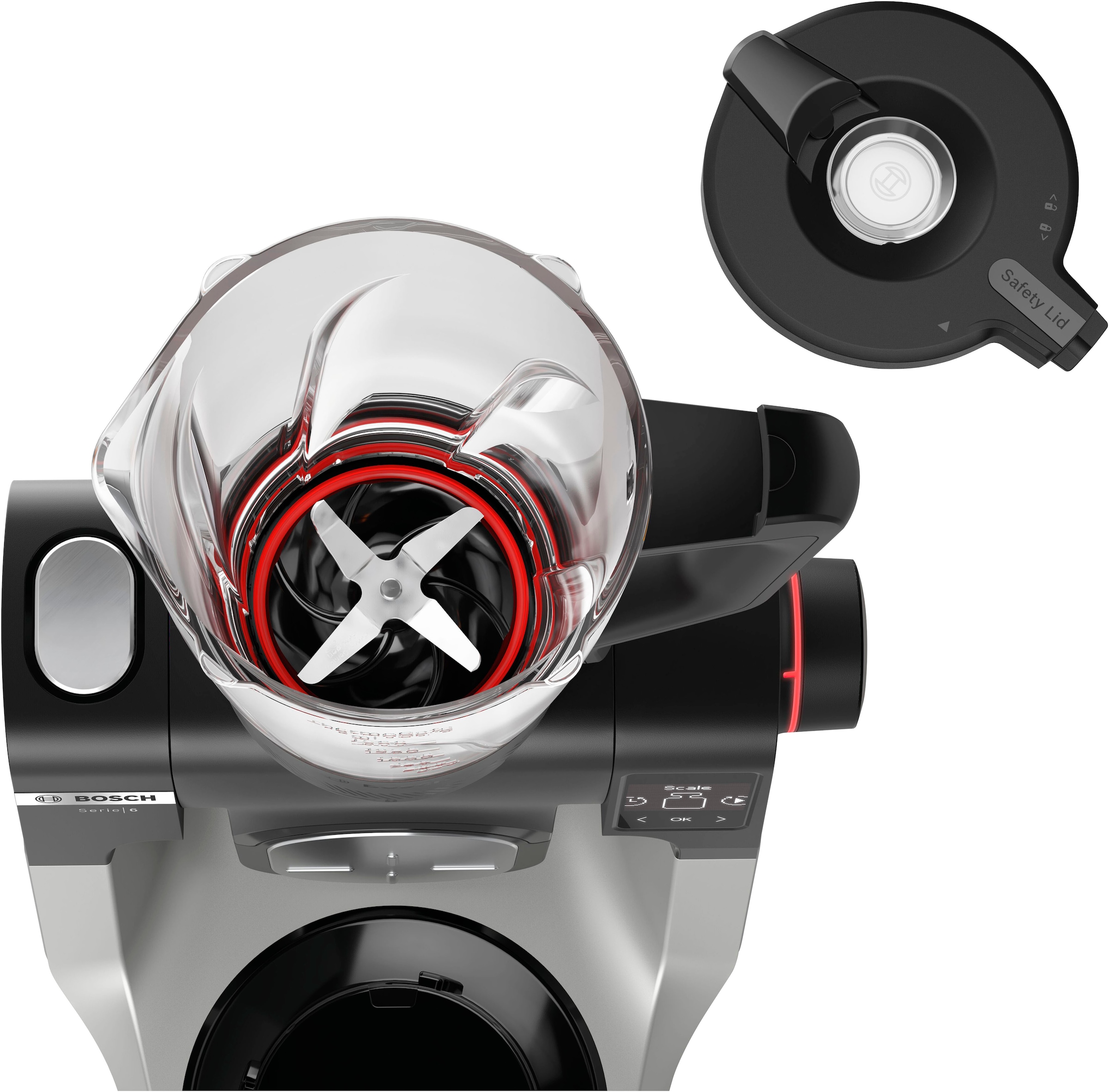 BOSCH Mixaufsatz »MUZS6MX«, (Set, 2 tlg.)
