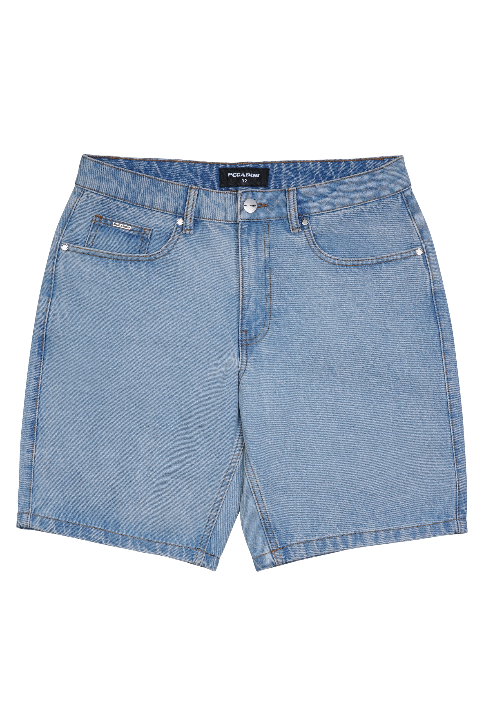 PEGADOR Jeansshorts »Bostic Jeans Shorts« Baumwolle, regular fit