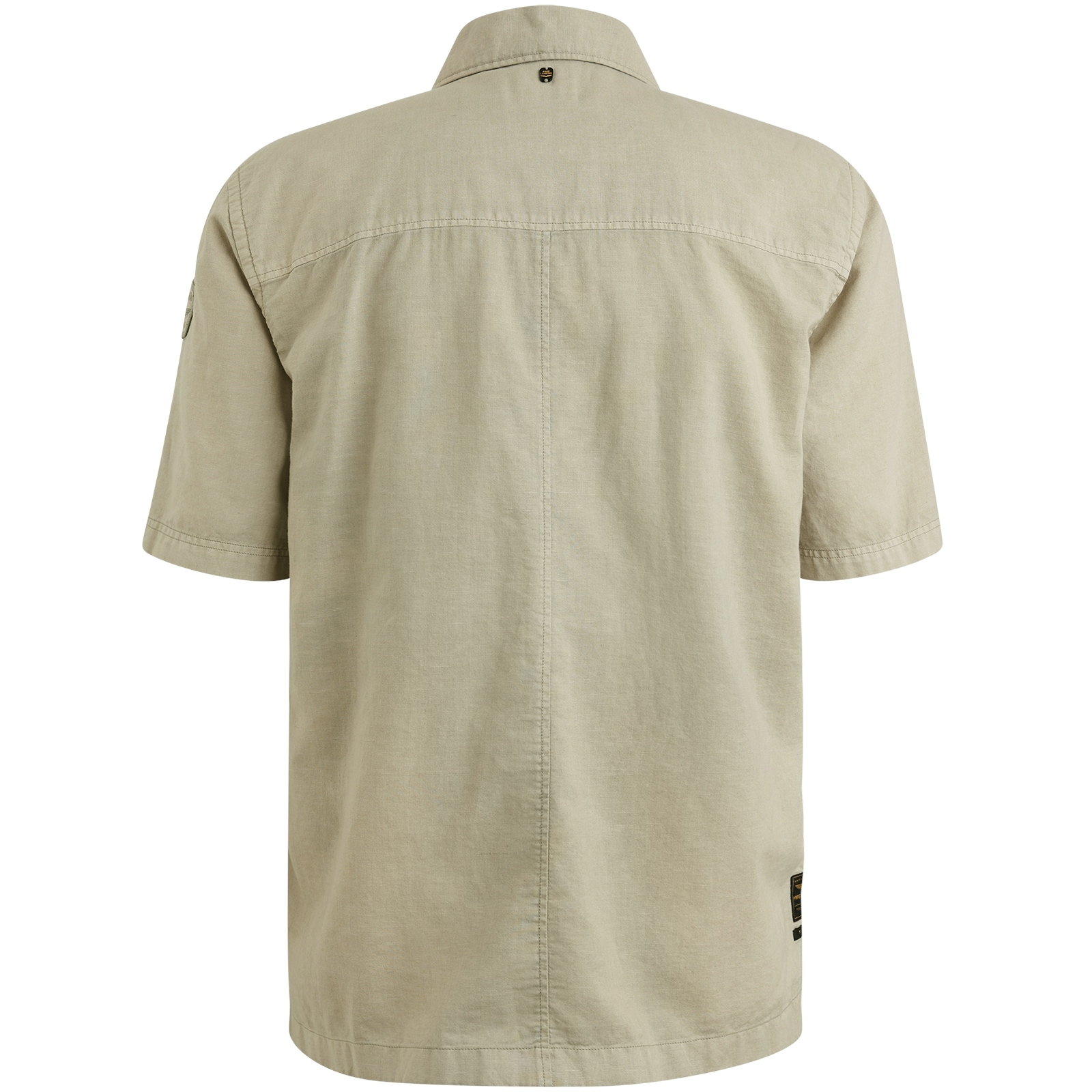 PME LEGEND Kurzarmhemd »Short Sleeve Shirt Ctn linen«, mit Leinenstruktur