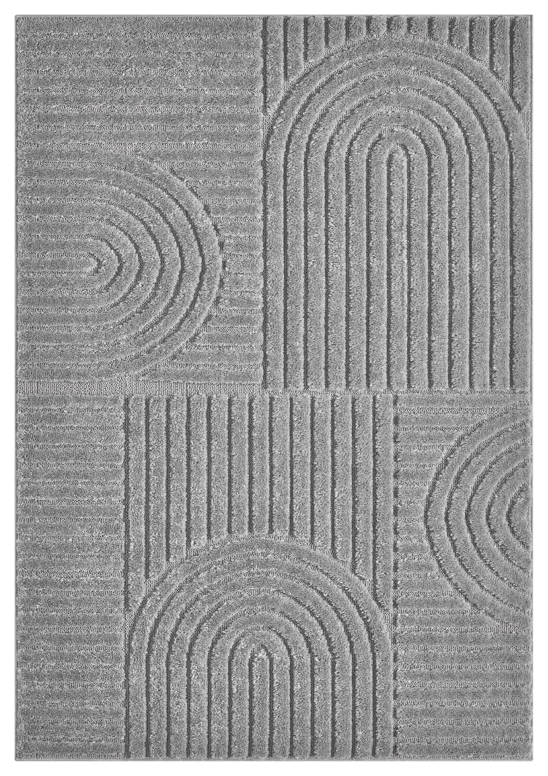 OTTO home Teppich »Jonne«, rechteckig, 20 mm Höhe, Boho Design, 3D Optik, S günstig online kaufen