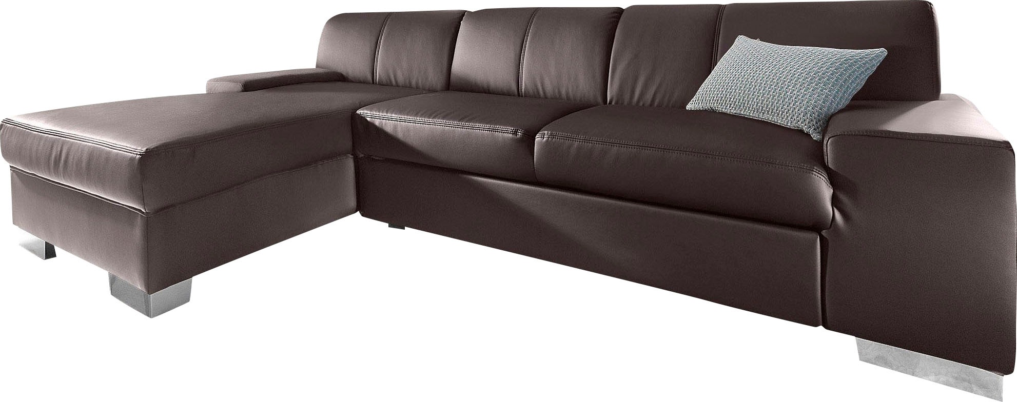 DOMO collection Ecksofa »Star, zeitlose Formensprache, elegante Optik, Brei günstig online kaufen