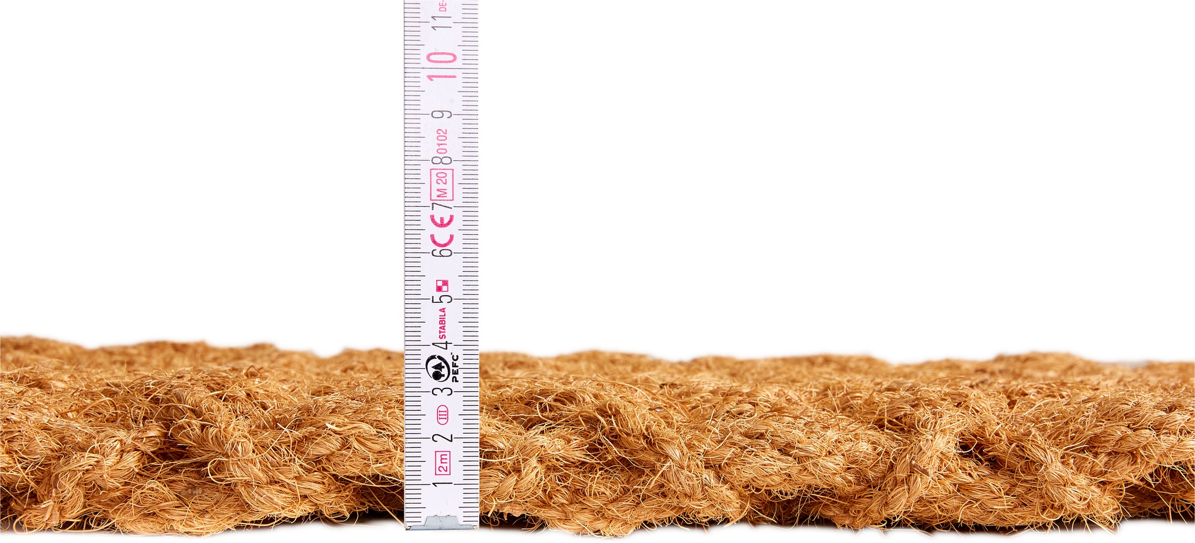 ASTRA Fußmatte »NatureClassic3« rechteckig 28 mm Höhe Türmatte, Kokos, Handarbeit, Unikat, rutschfest