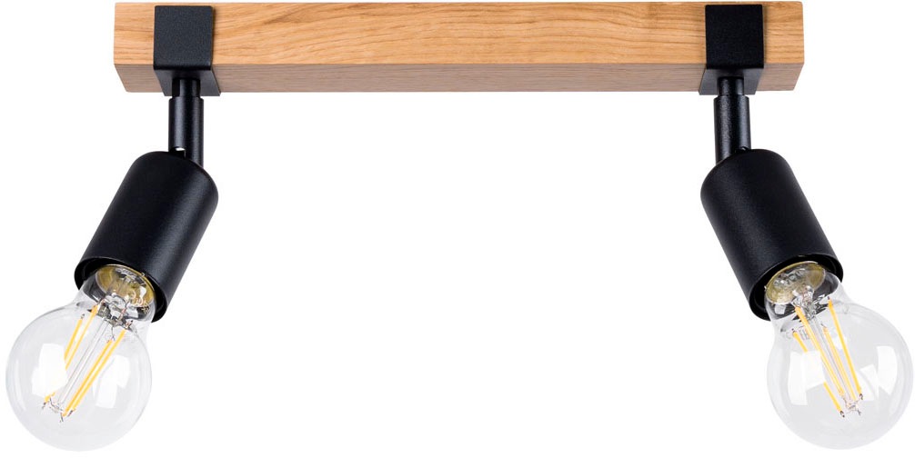 SOLLUX lighting Deckenleuchte »ZUCA«, 2 flammig, Leuchtmittel E27   ohne Le günstig online kaufen