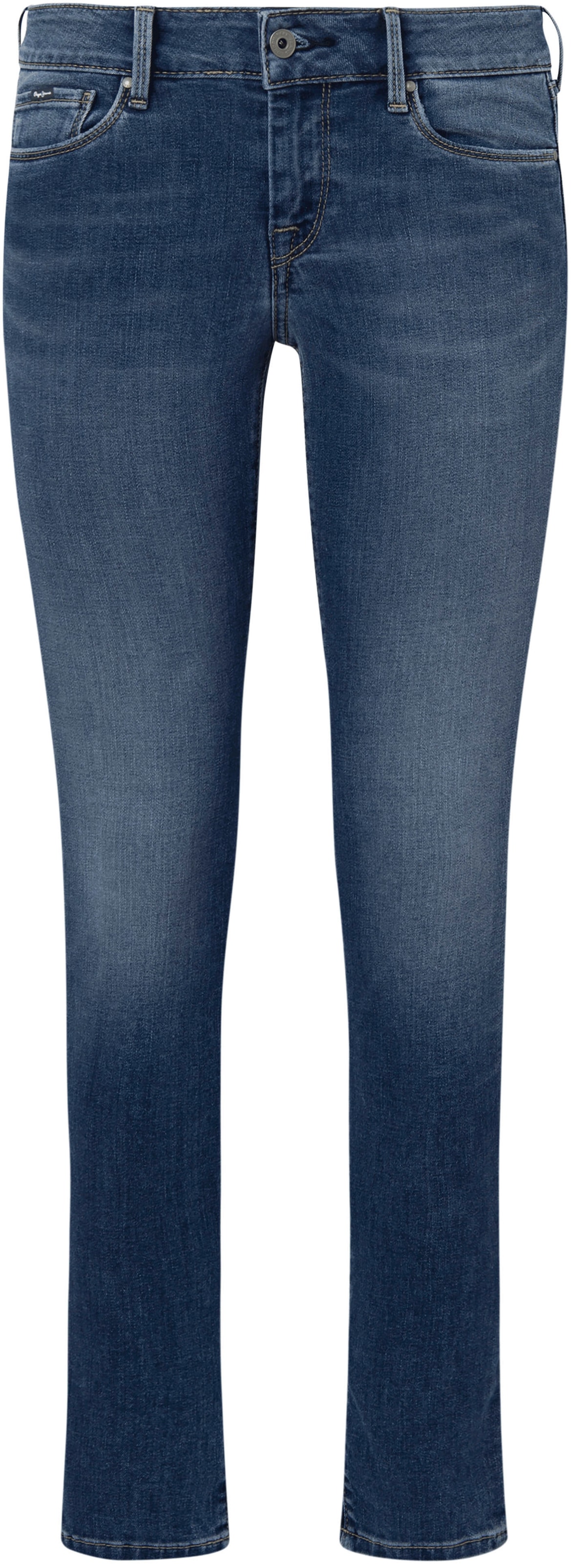 Pepe Jeans 5-Pocket-Stil 1-Knopf mit Stretch-Anteil »SOHO«, kaufen und bequem Bund im Skinny-fit-Jeans