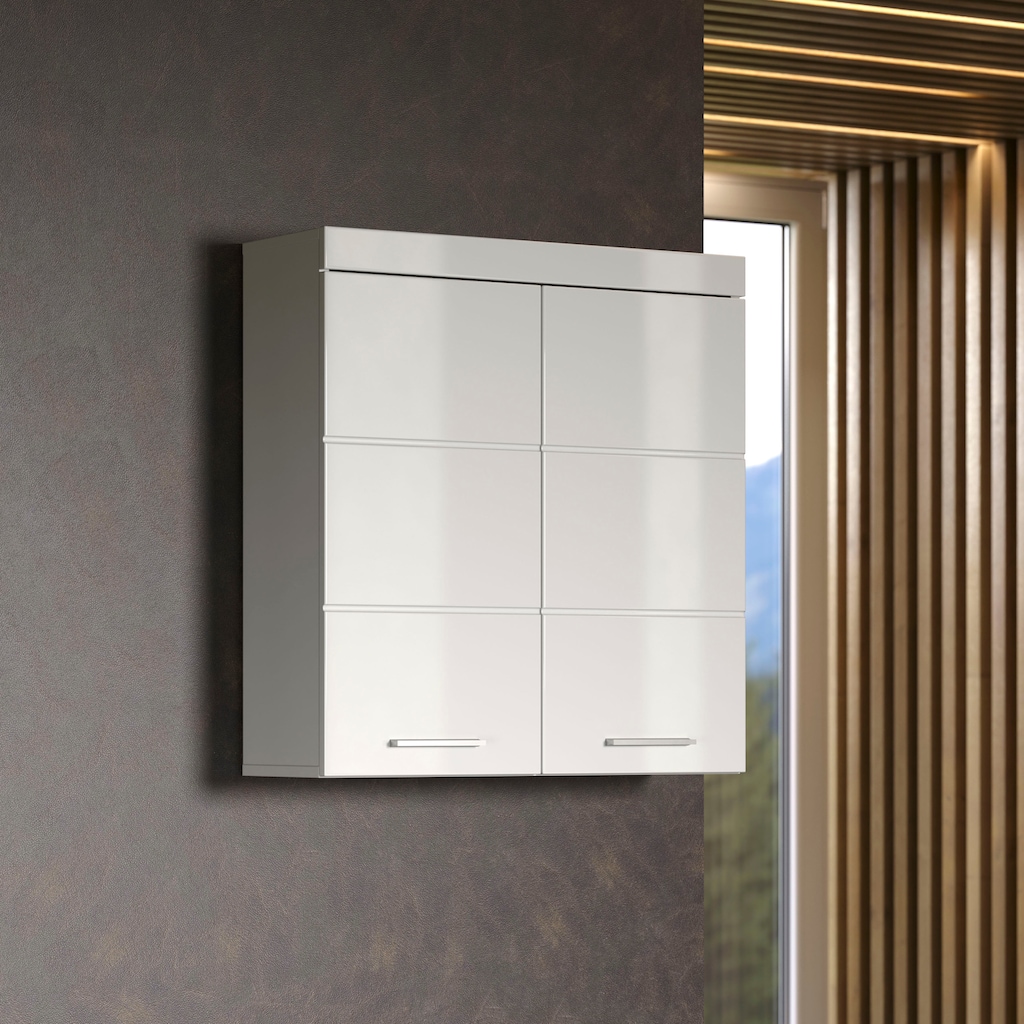 trendteam Hängeschrank »Amanda«, Breite 73 cm, Badezimmerschrank mit verstellbare Zwischenböden