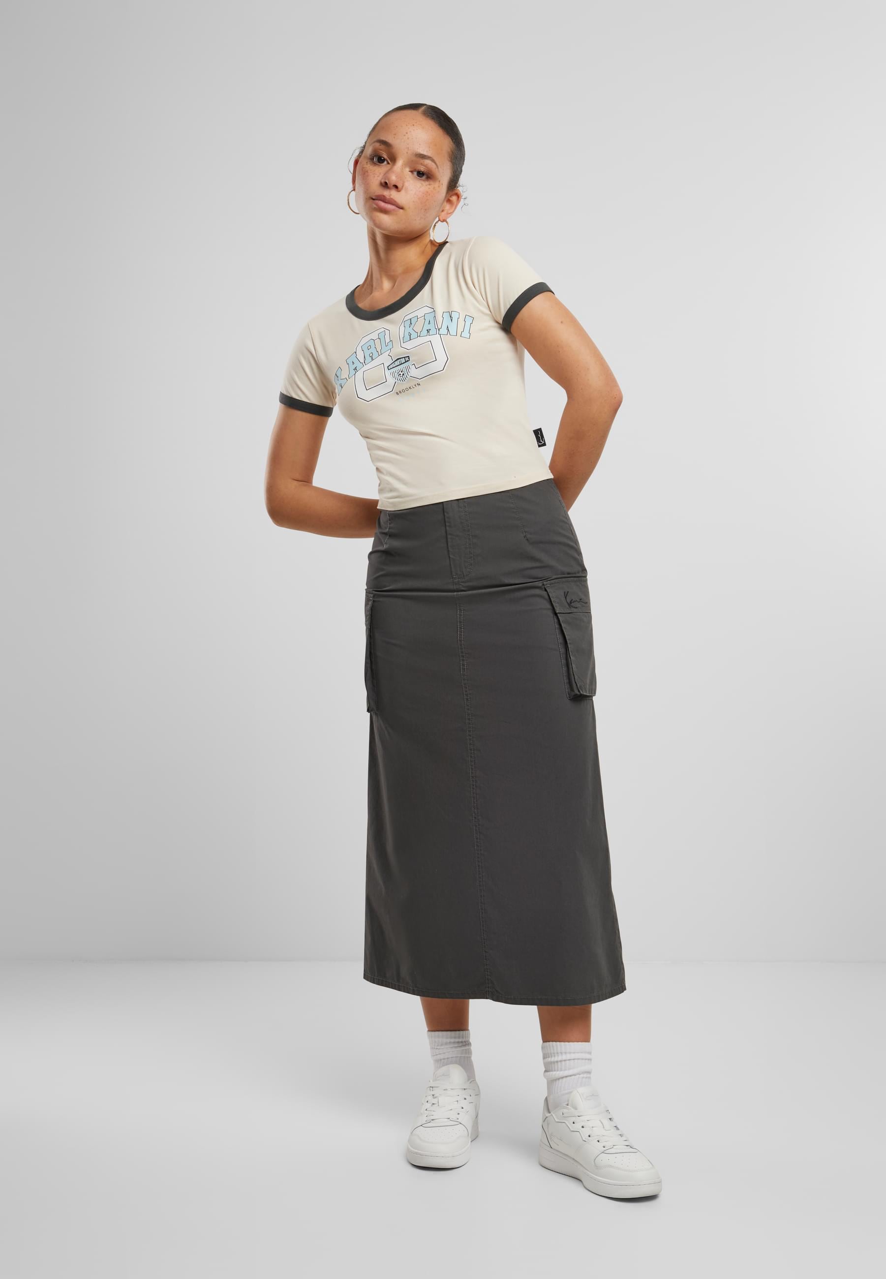 Karl Kani T-Shirt »Karl Kani Karl Kani Woven Signature Short Soccer Tee« 1 Stk.