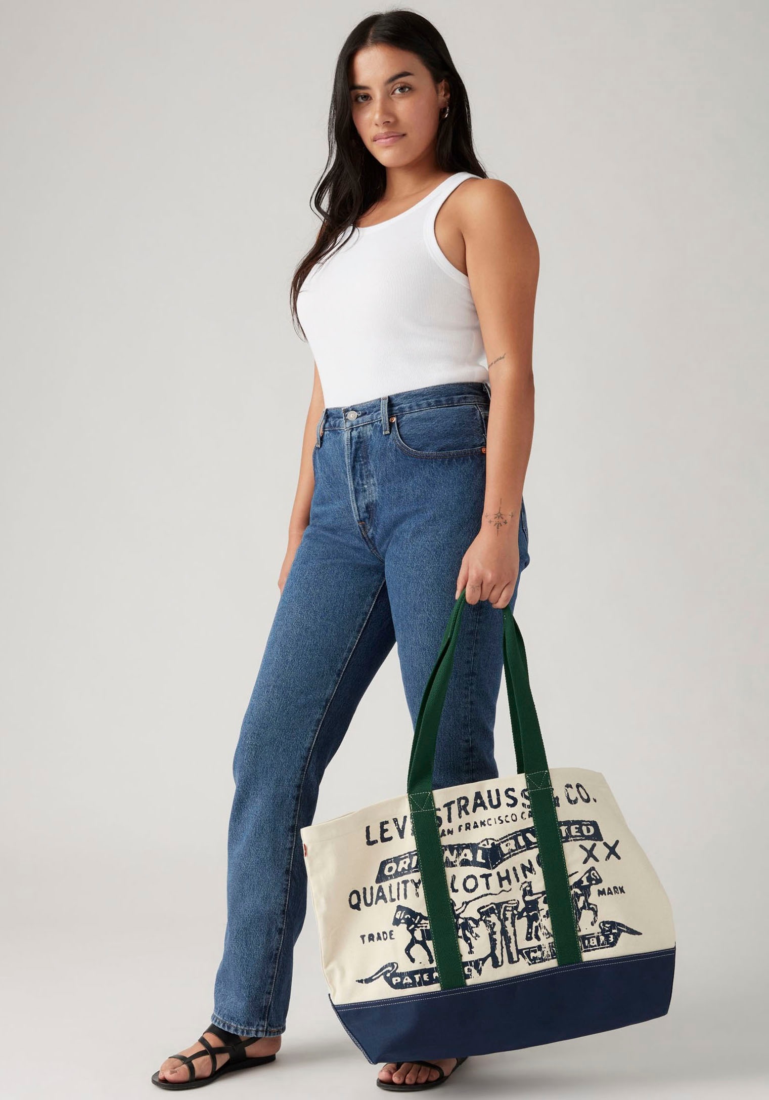 Levi's® Henkeltasche »WOMEN'S TWO HORSE TOTE-ALL XL«