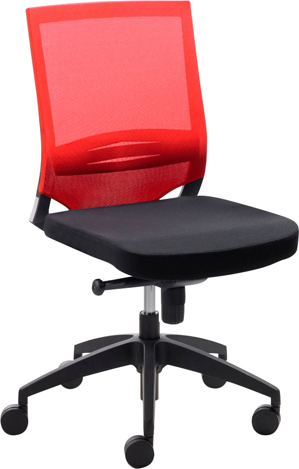 MAYER SITZMÖBEL Bürostuhl () "myOPTIMAX" rot + schwarz