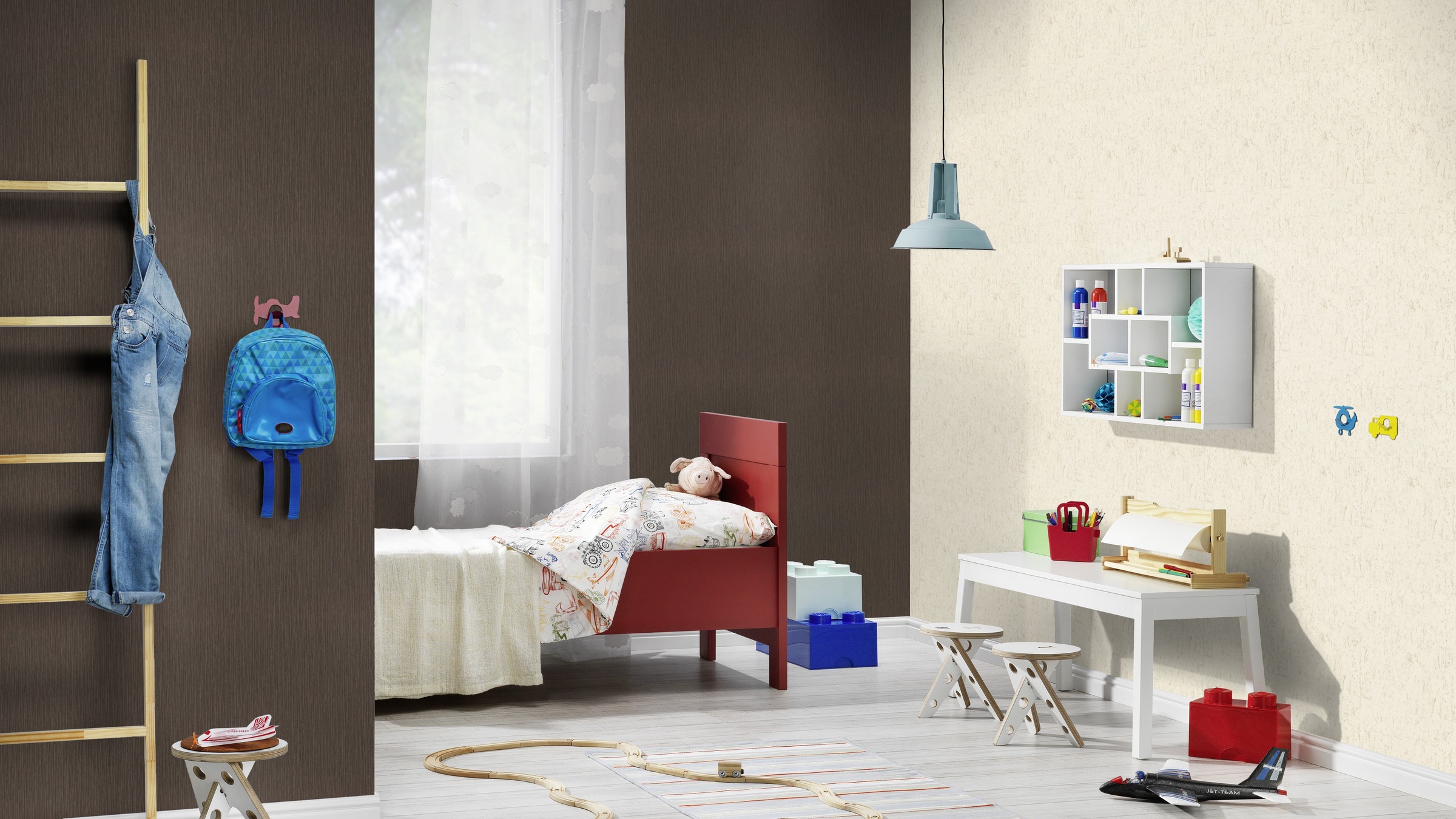 Rasch Vliestapete »Vliestapete Curiosity 537758« einfarbig strukturiert Unitapete