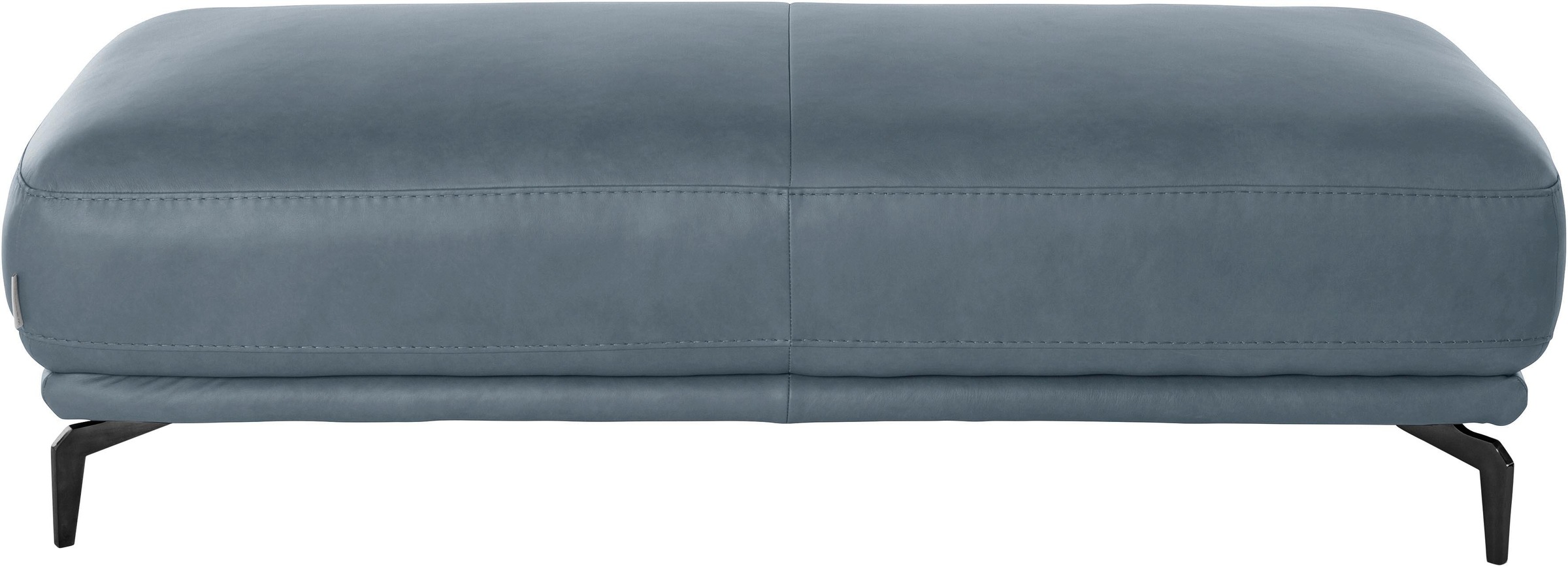 W.SCHILLIG Hocker »montanaa«, mit Metallfüßen in Schwarz pulverbeschichtet, Breite 141 cm
