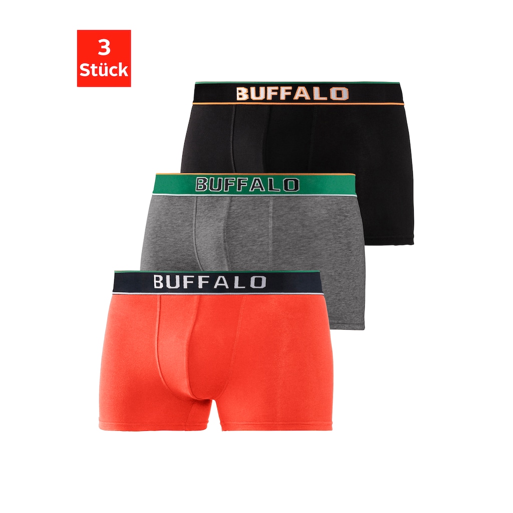 Buffalo Boxer, (Packung, 3 St.)