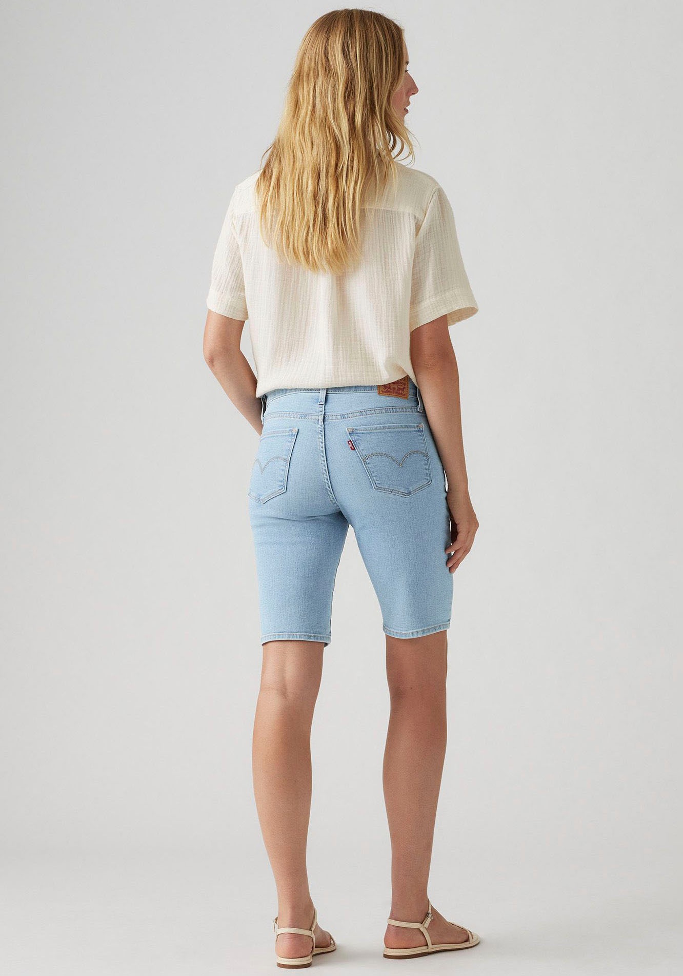 Levi's® Shorts »SHAPING BERMUDA«  Sommerhose im Five-Pocket Style