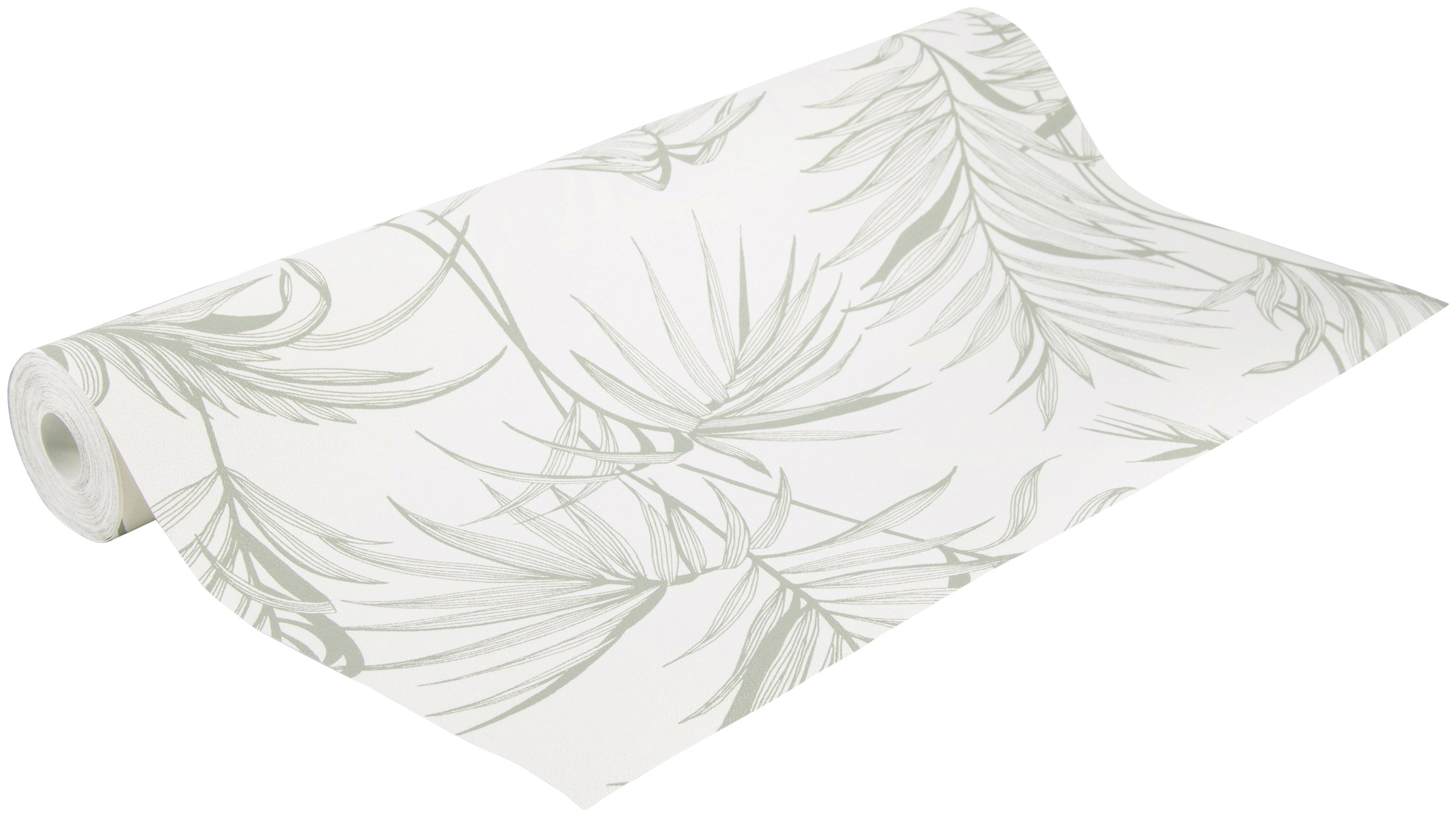 Superfresco Easy Vliestapete »Litho« botanisch geprägt Grün - 10mx52cm