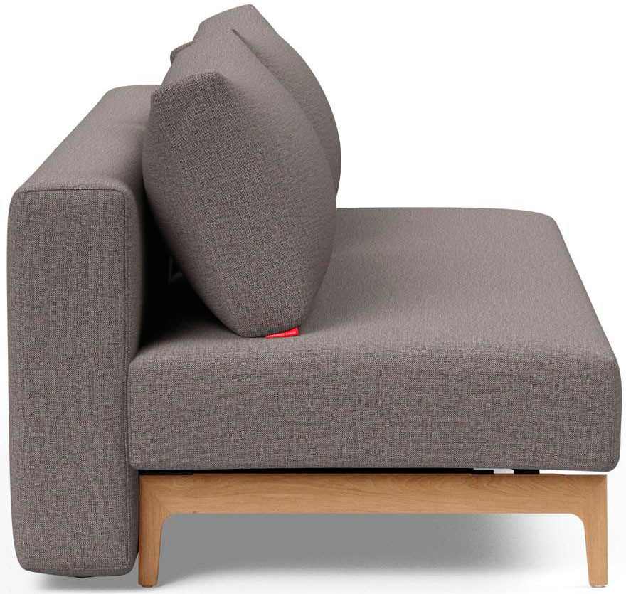 INNOVATION LIVING ™ Schlafsofa »TRYM 3-Sitzer mit Bettfunktion, Dauerschläfer, bequem und hochwertig«, Taschenfederkernpolsterung, Breite Liegefläche 140 cm