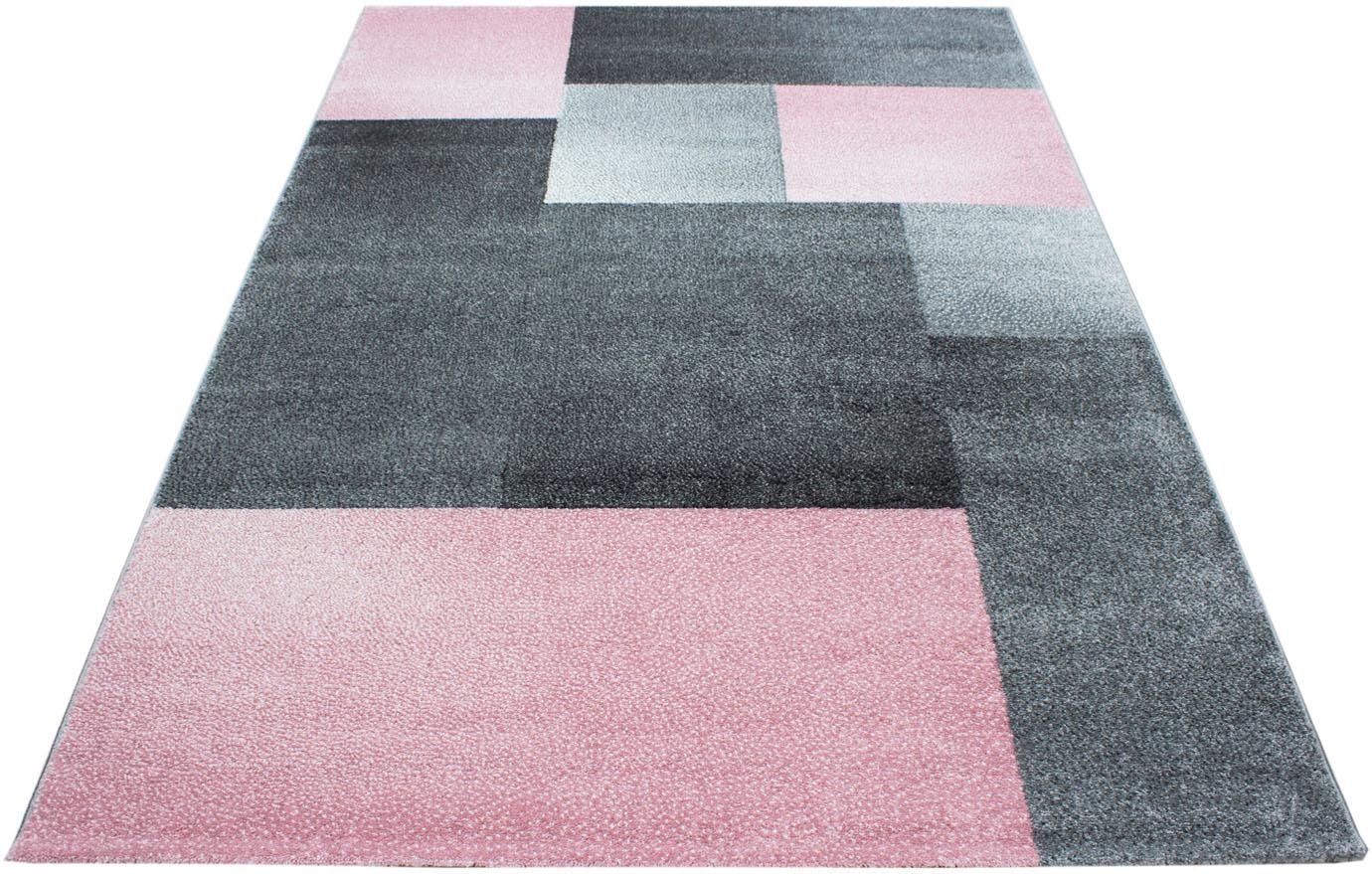Ayyildiz Teppiche Teppich »Lucca 1810«, rechteckig, 11 mm Höhe, Kurzflor, W günstig online kaufen