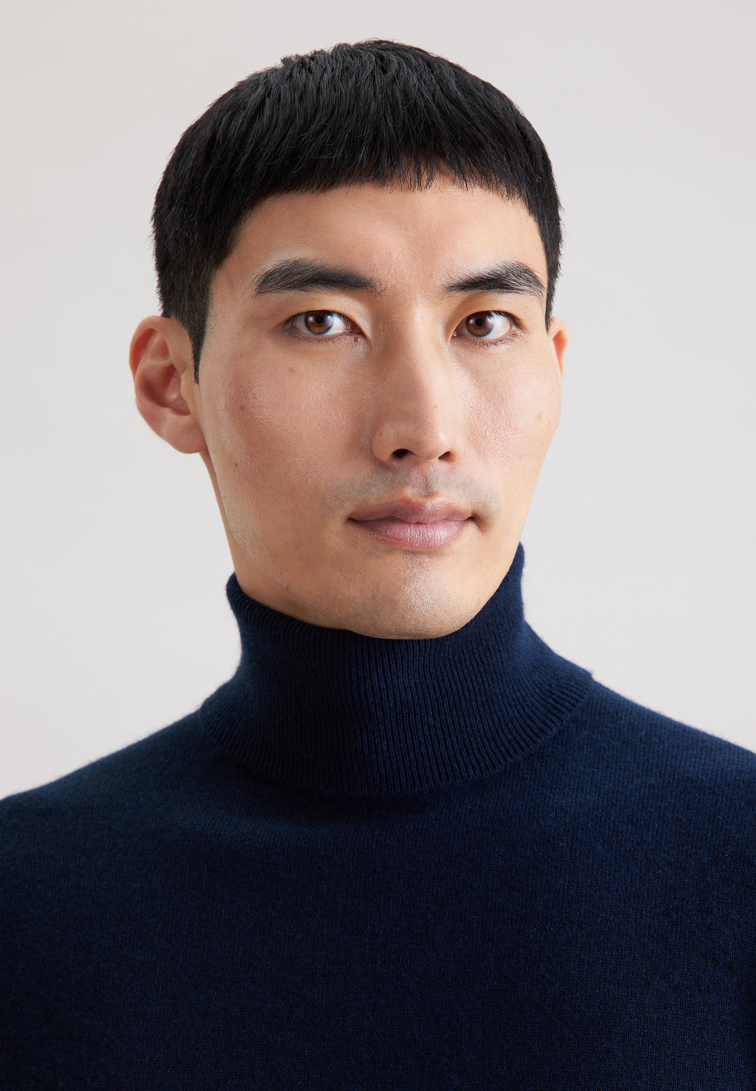 seidensticker Strickpullover »Schwarze Rose« 1/1 Rollkragen Uni