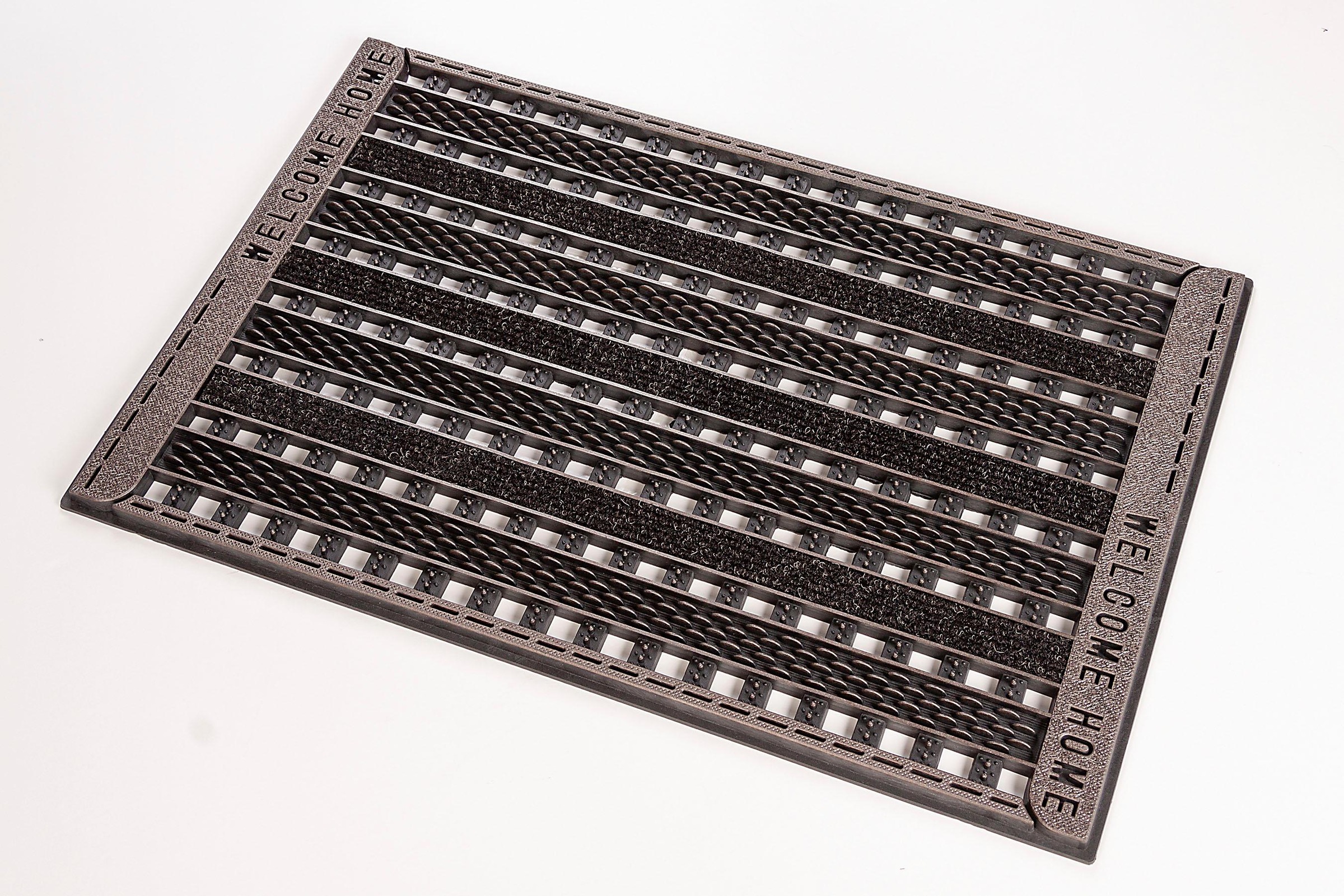 Home2Fashion Fußmatte »GC Clean Griddie«, rechteckig, 8 mm Höhe, Schmutzfan günstig online kaufen
