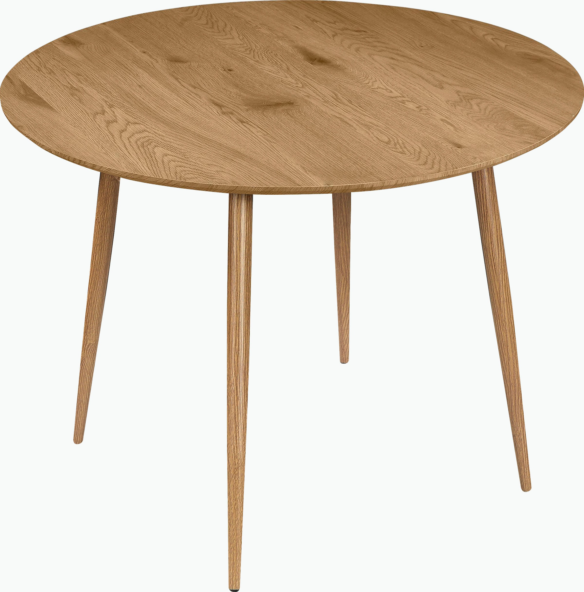 Leonique Essgruppe »Eadwine, TOPSELLER! Sitzgruppe Esstisch plus 4 Esszimmerstühle«, (Set, 5 tlg., Esstisch plus 4 Esszimmerstühle), Esstisch plus 4 Stühle in verschiedenen Farben