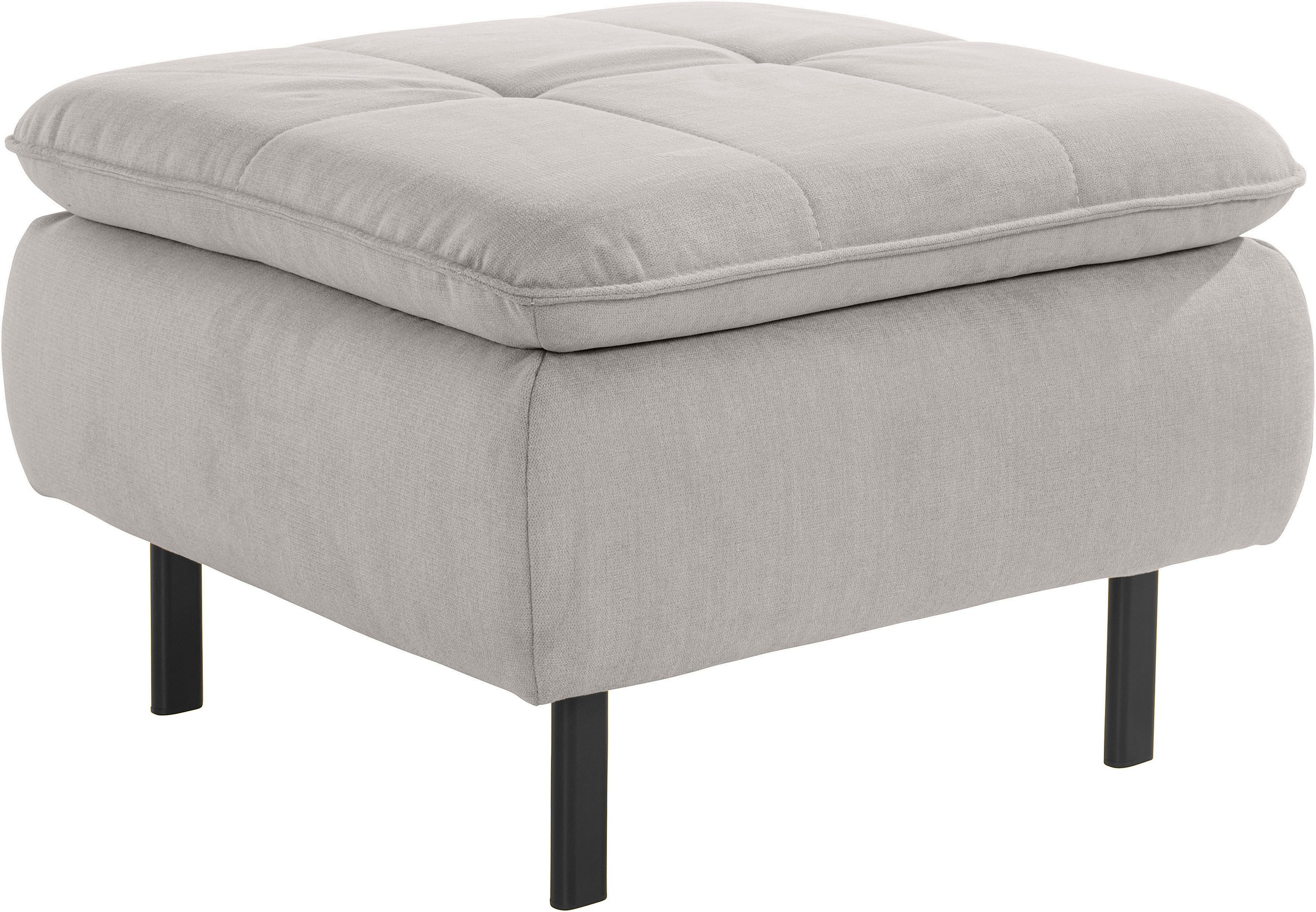INOSIGN Polsterhocker »Birkholm«, passend zur Serie "Birkholm", B/T/H: 65/65/44 cm