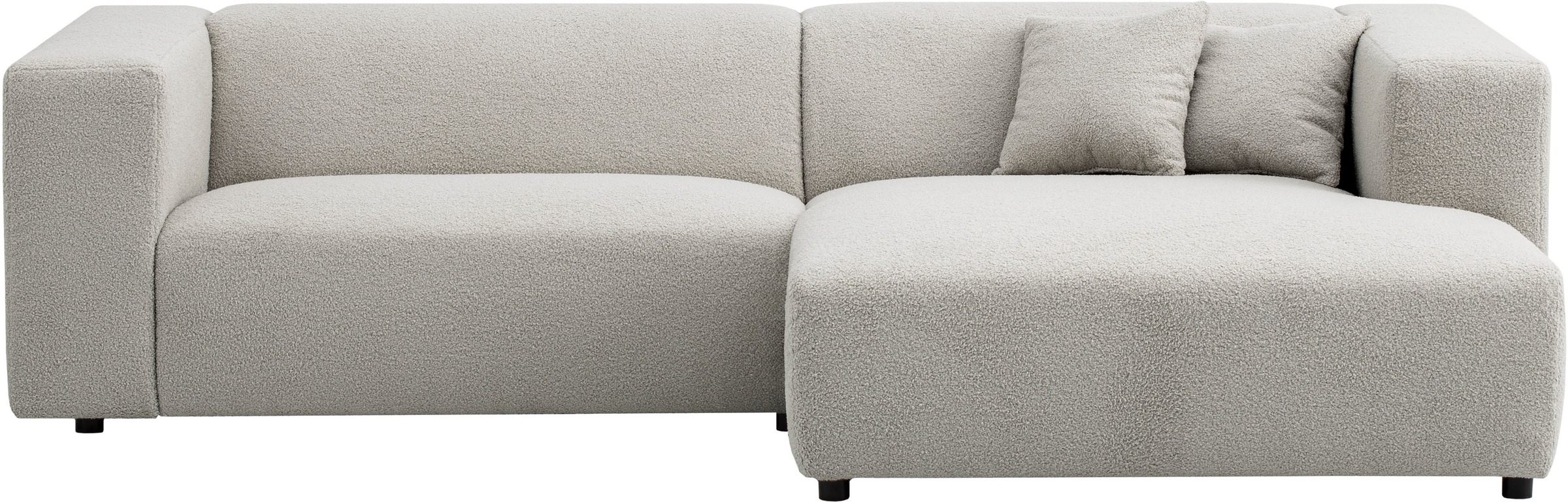 Home affaire Ecksofa »BAKELS, L-Form in Cord oder Boucle-Stoff, moderne Cou günstig online kaufen