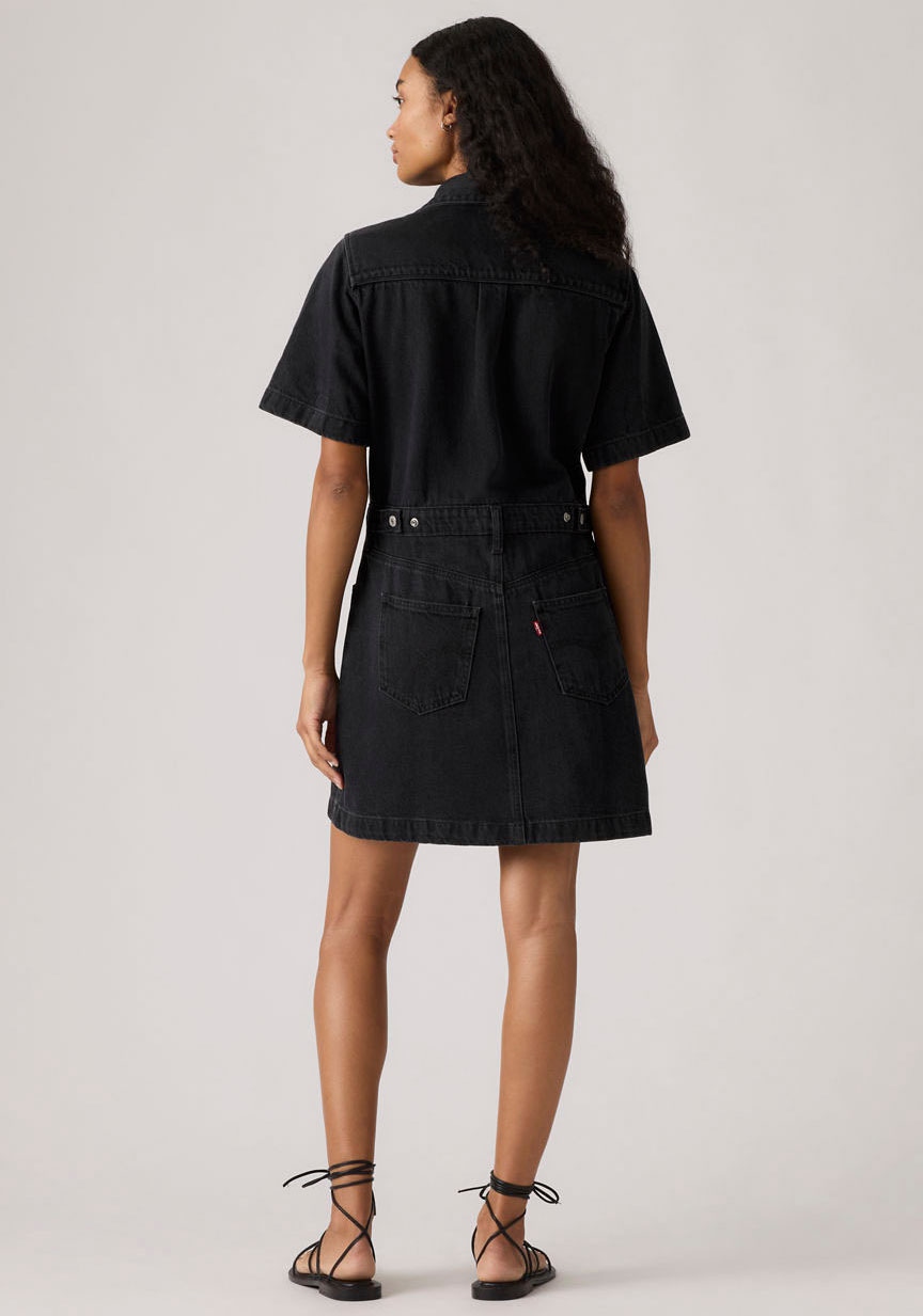 Levi's® Jeanskleid »WESTERN DRESS« Eingrifftaschen | Gesäßtaschen Durchgehender Druckknopfverschluss