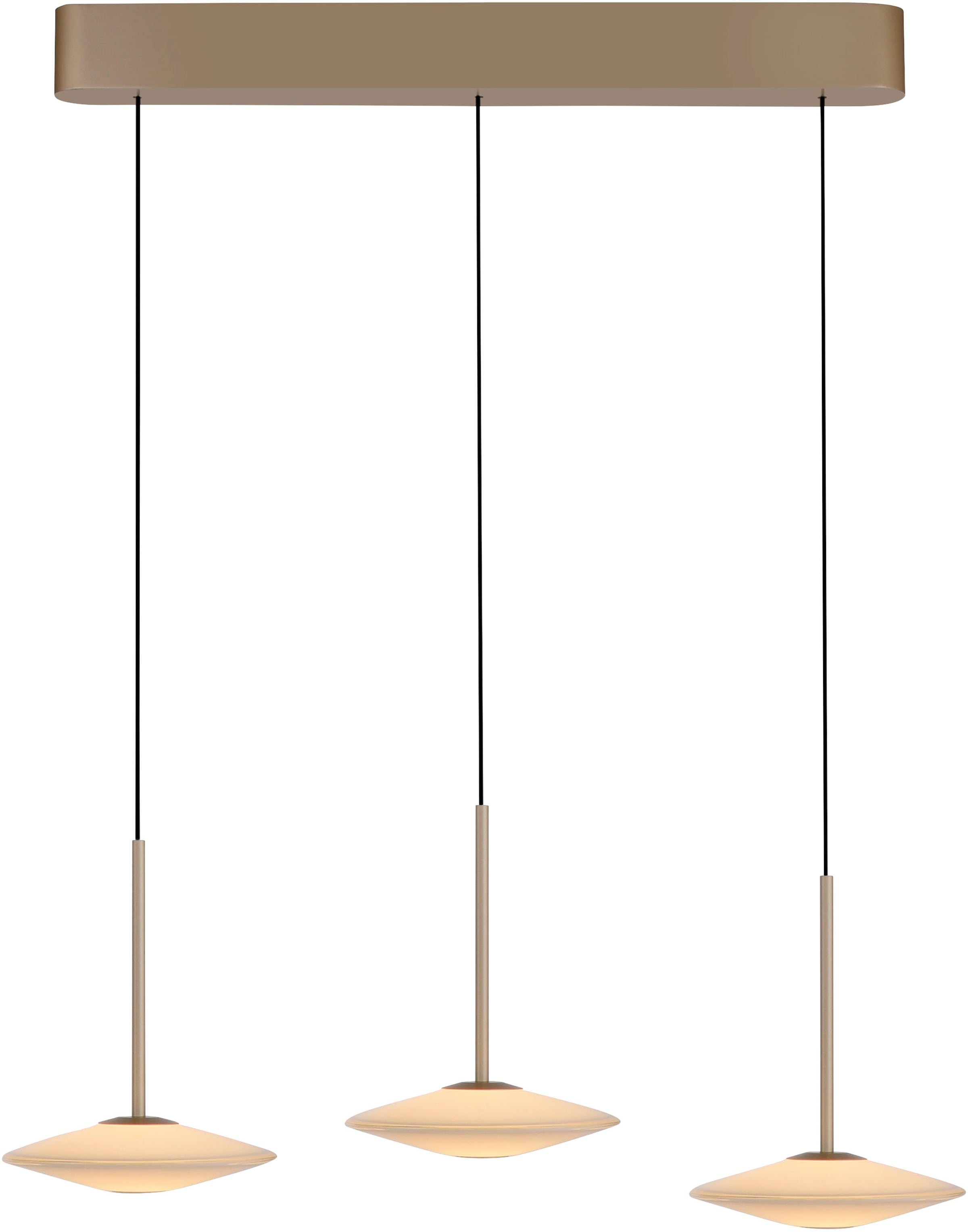 Paul Neuhaus LED Pendelleuchte »ELIPSA« LED-Board 1 Stk. Warmweiß Dimmfähig günstig online kaufen