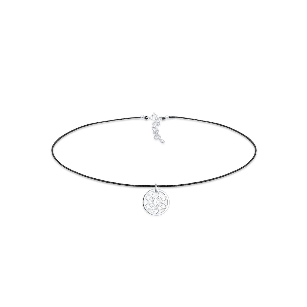 Elli Collier »Choker Ornament Trend Band 925 Silber«