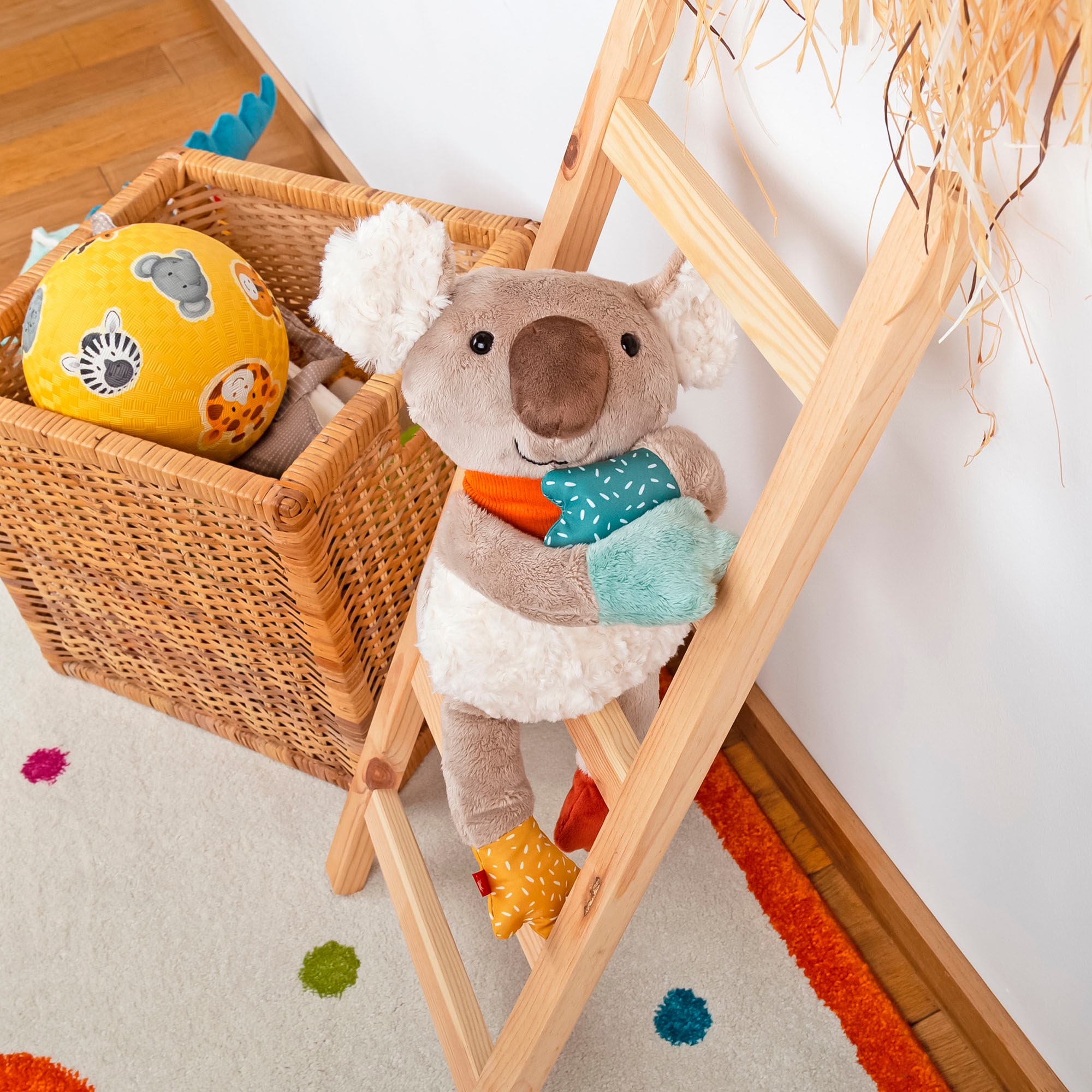 Sigikid Kuscheltier »Patchwork Sweety Yellow, Koala«