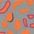 khaki, pink, orange