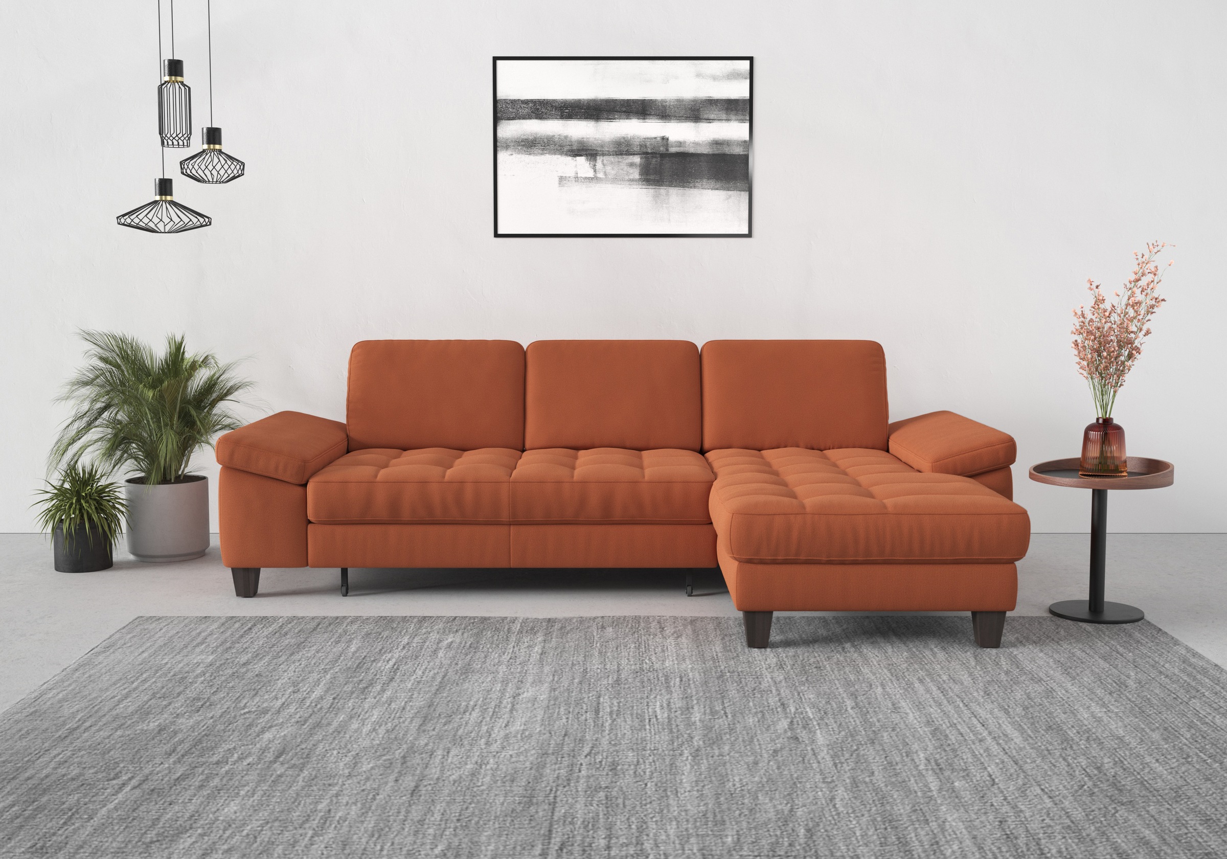 sit&more Ecksofa »Westham L-Form« Recamiere, mit oder ohne Bettfunktion, Be günstig online kaufen