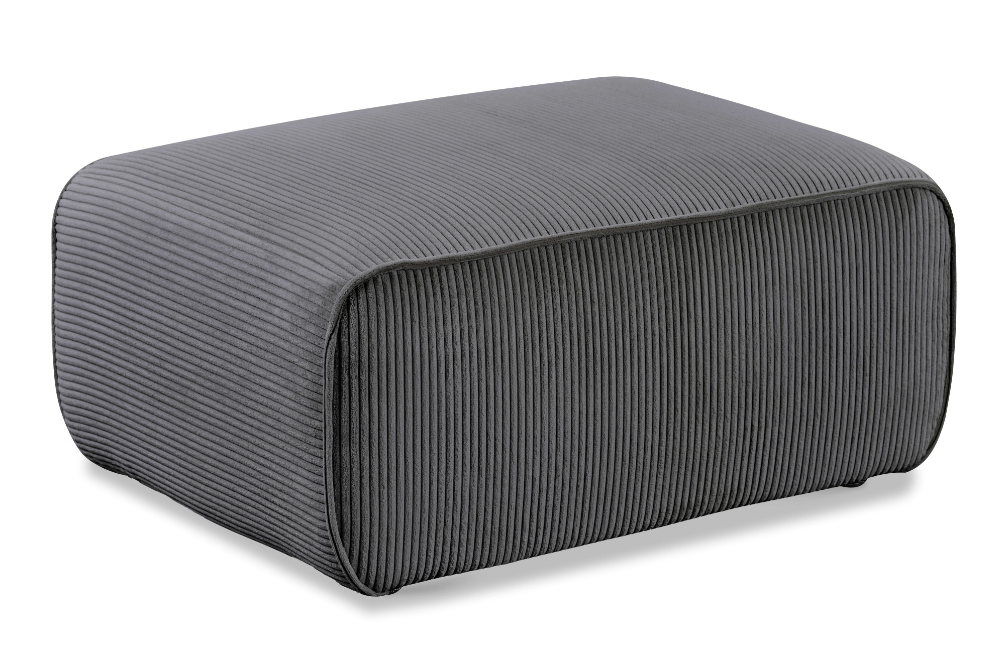 andas Polsterhocker »Noord 92/66 cm«, mit Kedernaht, schöne Serienergänzung