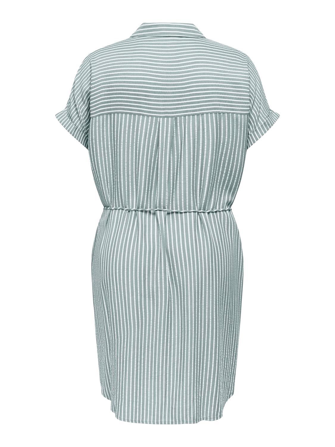 ONLY CARMAKOMA Sommerkleid »CARPENNA S/S LOOSE KNEE DRESS AOP«