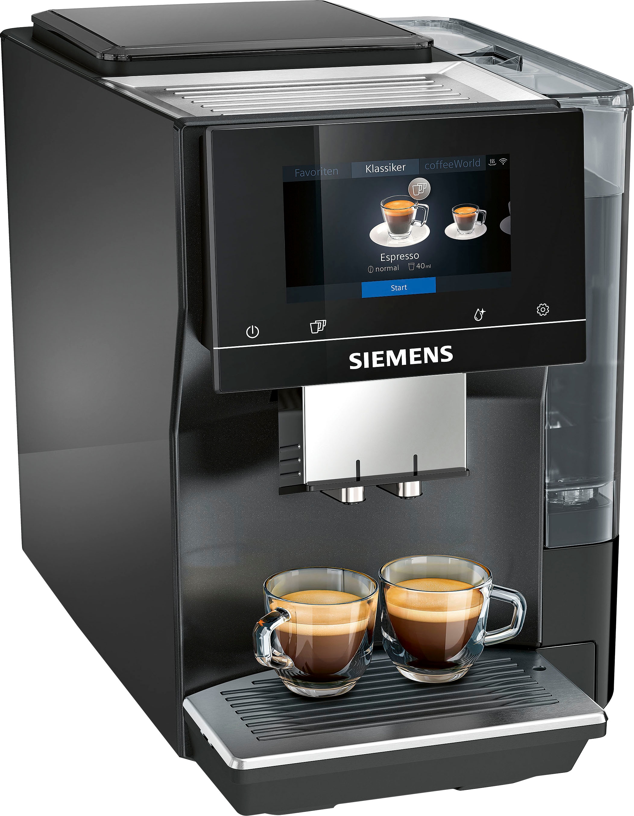 SIEMENS Kaffeevollautomat »EQ700 classic TP707D06«, speicherbar, Full-Touch-Display, Milchsystem-Reinigung bis 15 kaufen Profile