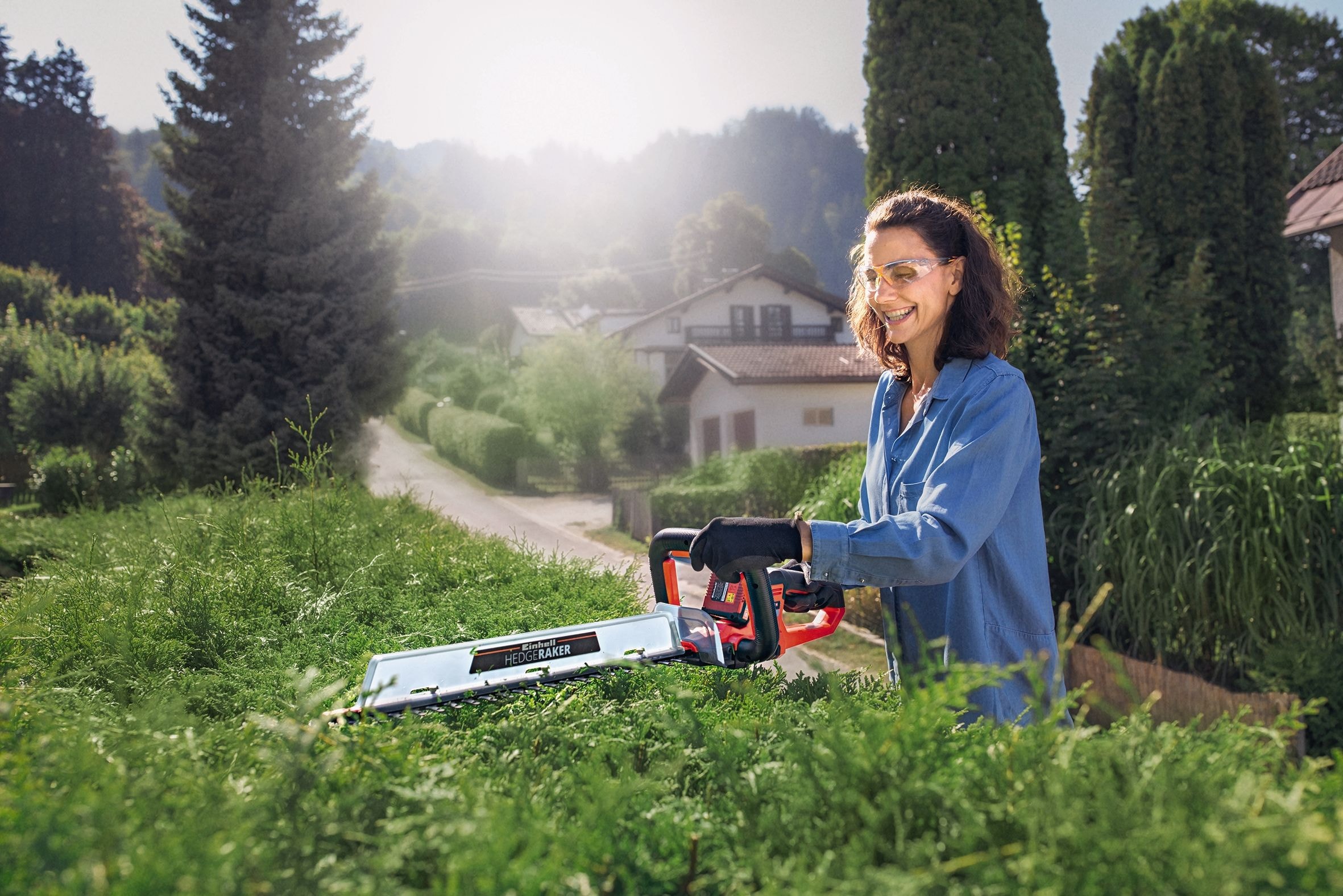 Einhell Akku-Heckenschere »ARCURRA«, 55 cm Schnittlänge, ohne Akku und Ladegerät