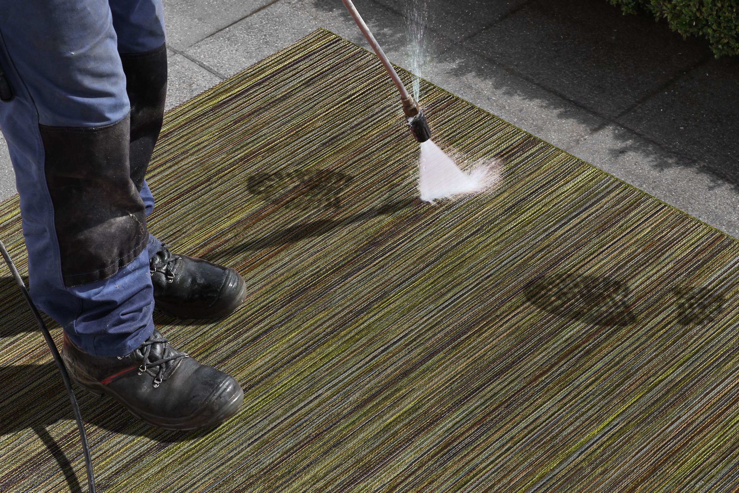 4. Bild von NORTHRUGS Läufer »Lotus«, rechteckig, In-& Outdoor, Flachgewebe, Teppich, Wetterfest, Garten, Wohnzimmer