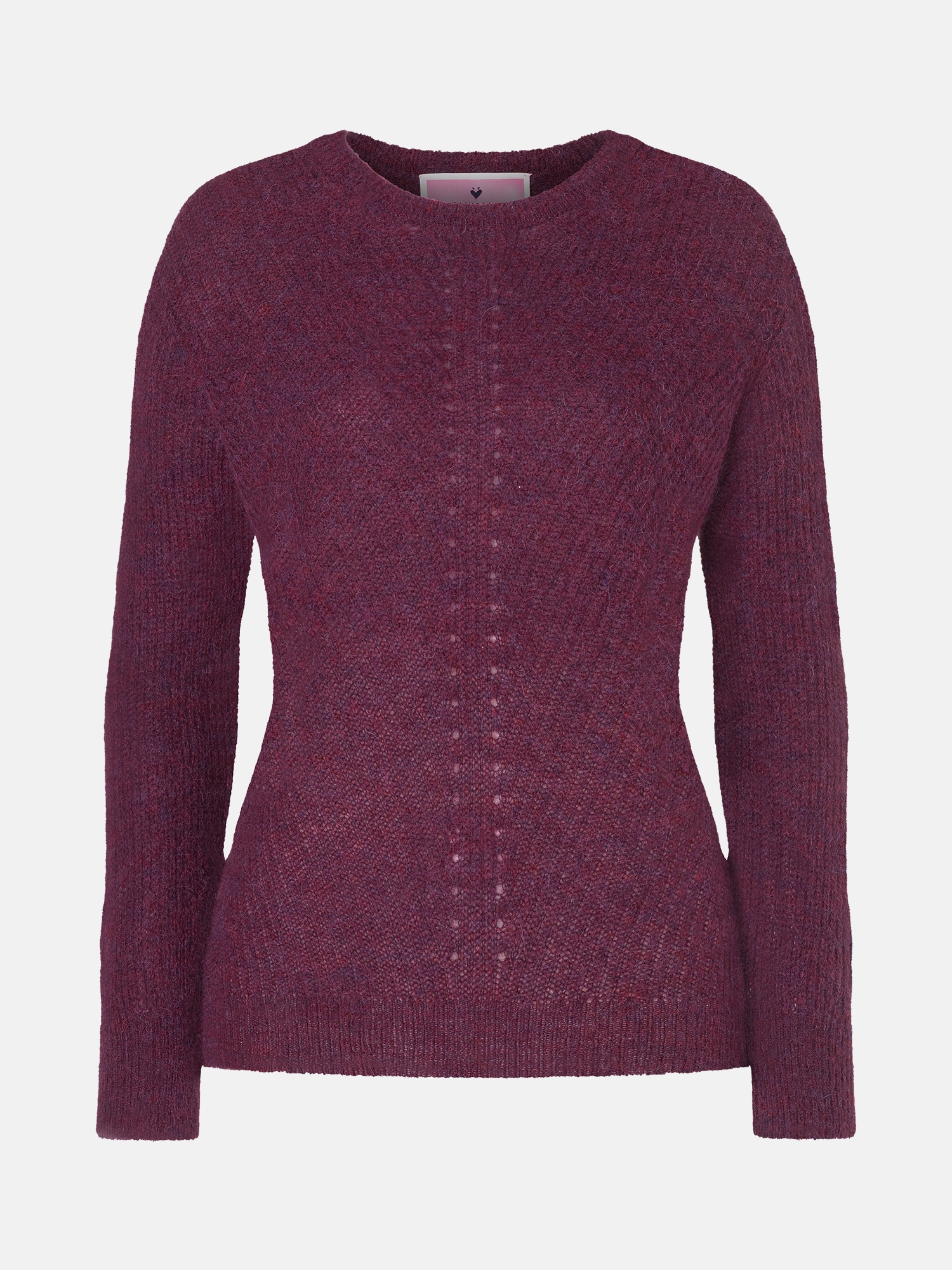 Lieblingsstück Strickpullover »Babro«, Rundhals mit Alpakawolle
