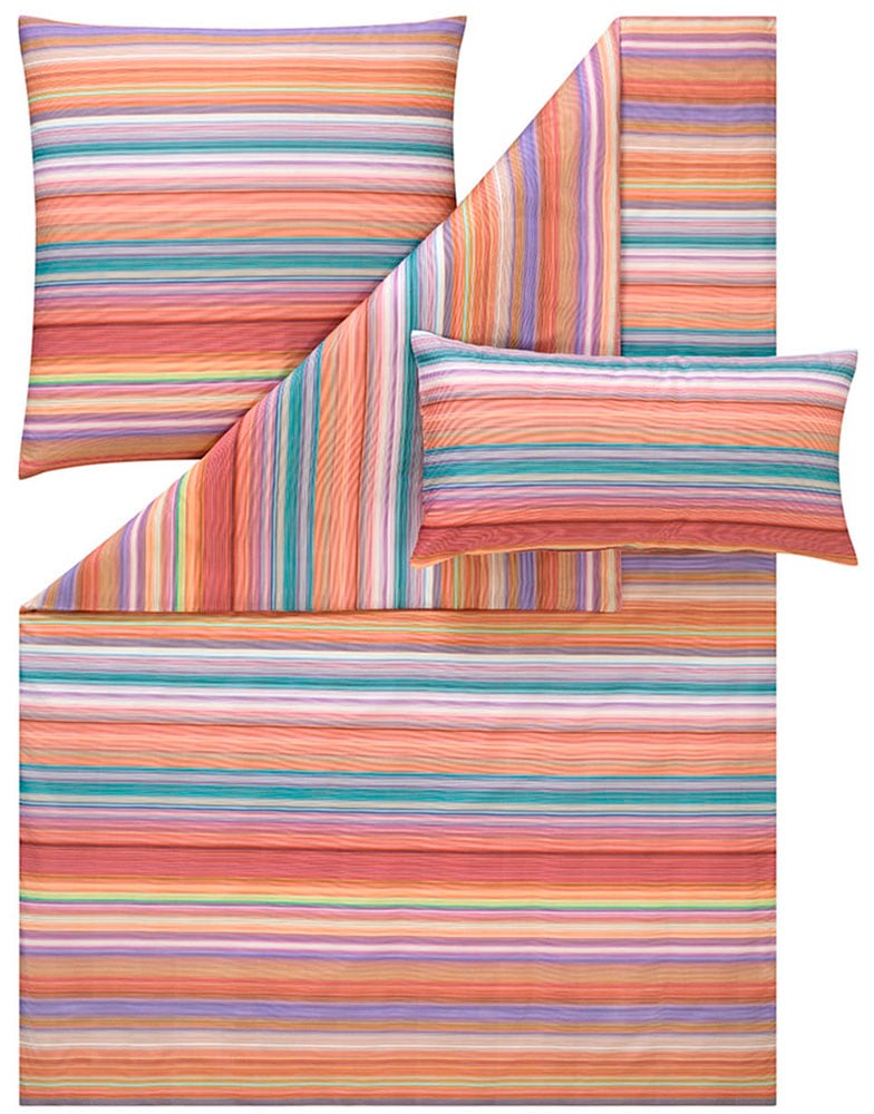 Estella Bettwäsche »Ruth« 3 tlg. Mako-Satin, 100% Baumwolle