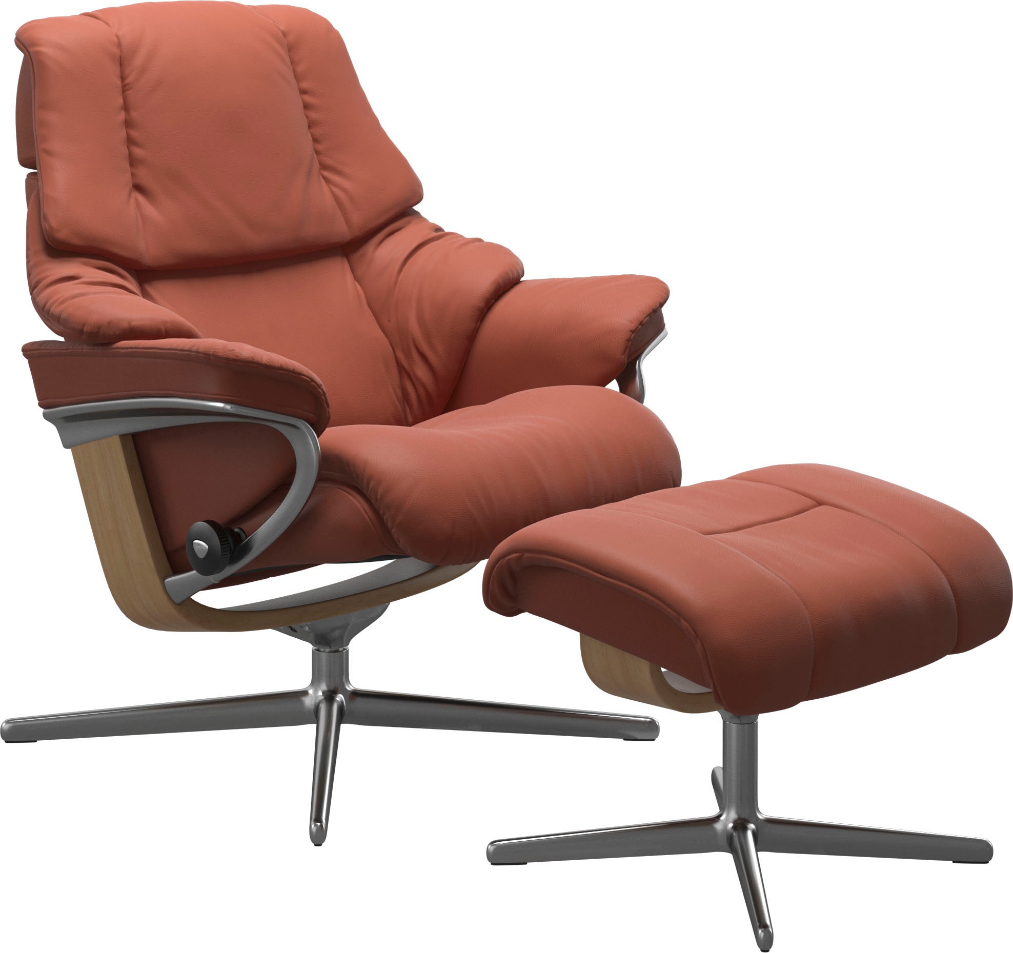 Stressless® Relaxsessel »Reno« Set, Relaxsessel mit Hocker, mit Hocker, mit günstig online kaufen