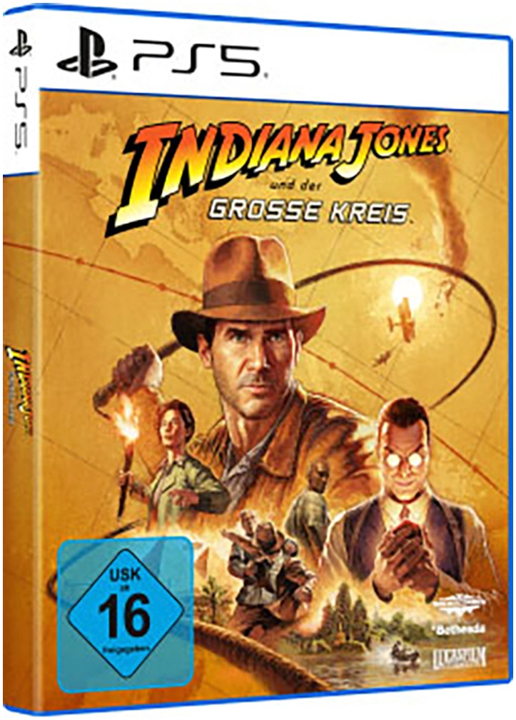 BETHESDA Spielesoftware »Indiana Jones und der große Kreis« PlayStation 5 (ohne Farbbezeichnung)