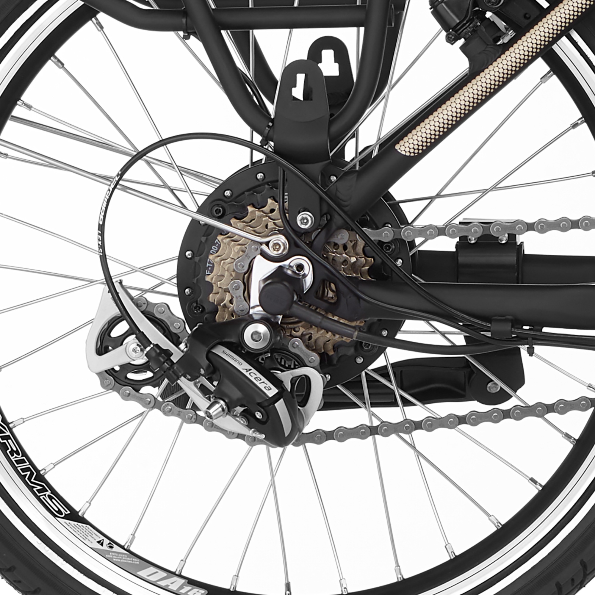 FISCHER Fahrrad »CITA Agilo 2.0« 7 Gang Shimano ACERA SGS Schaltwerk Heckmotor 250 W