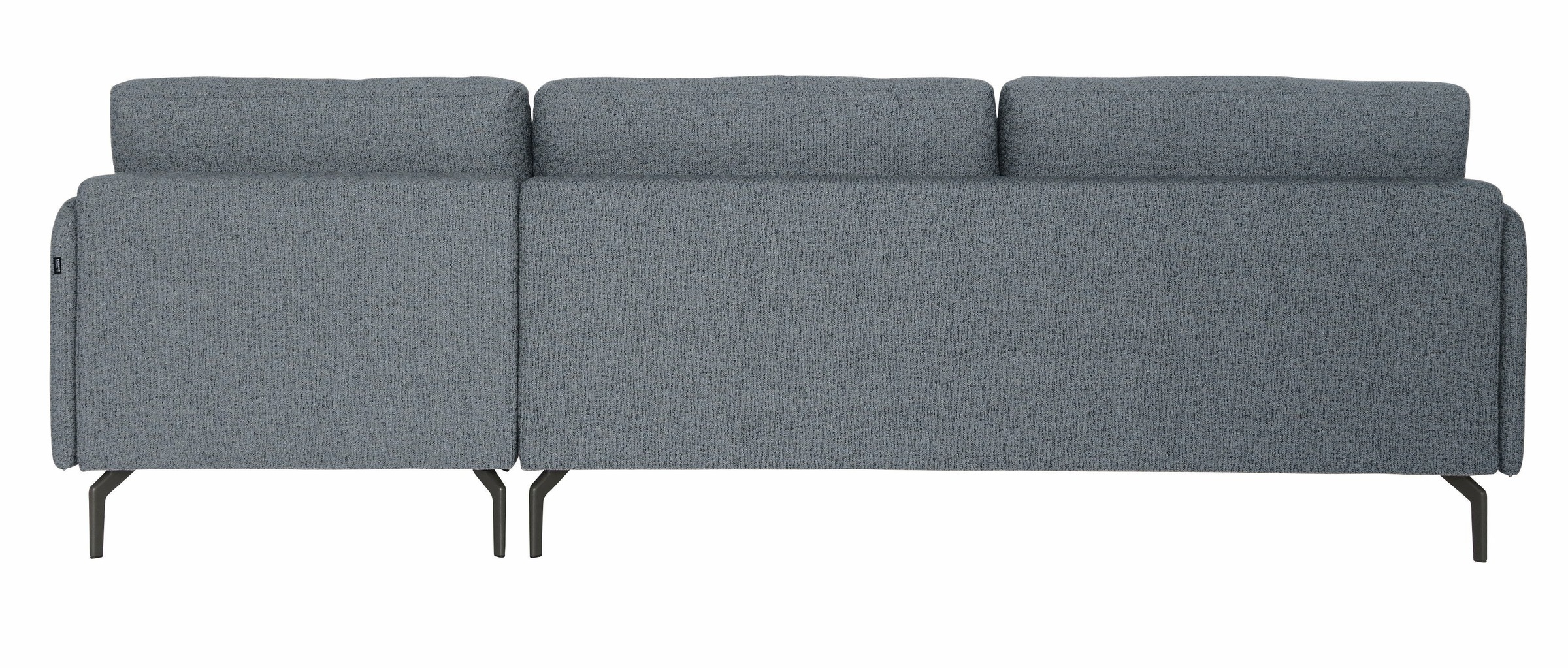 Creation BY ROLF BENZ Ecksofa »CR.450, Designecksofa, Polsterecke, L-Form«, Armlehne sehr schmal, Breite 234 cm, Alugussfüße in umbragrau