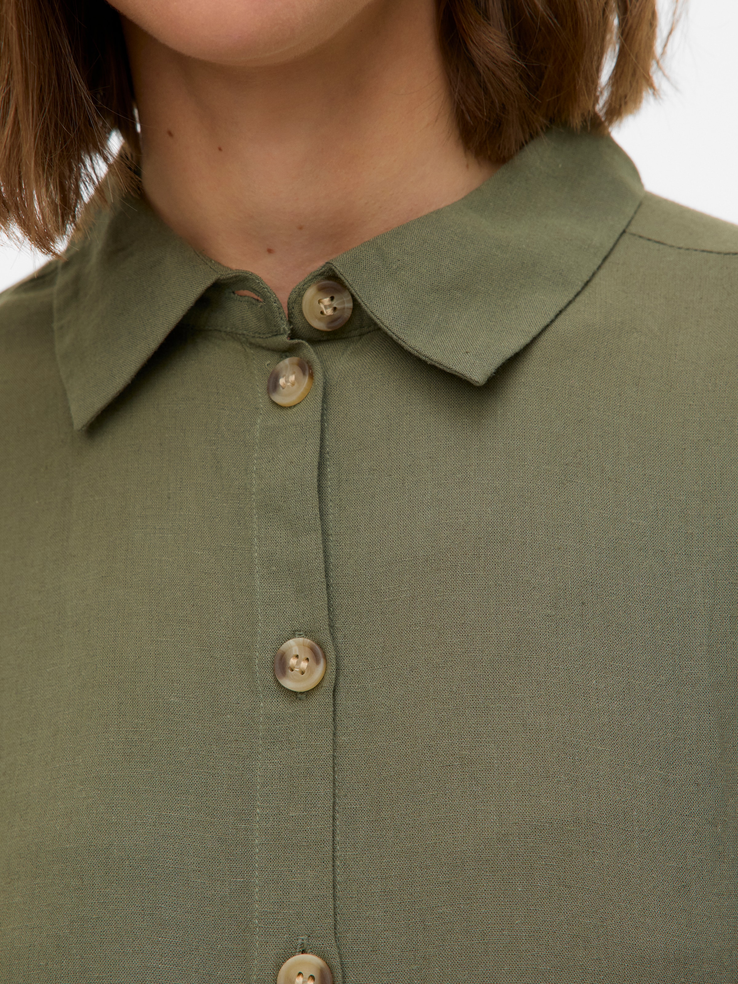 Vero Moda Blusenkleid »VMTHEA SS SHORT SHIRT DRESS WVN NOOS«