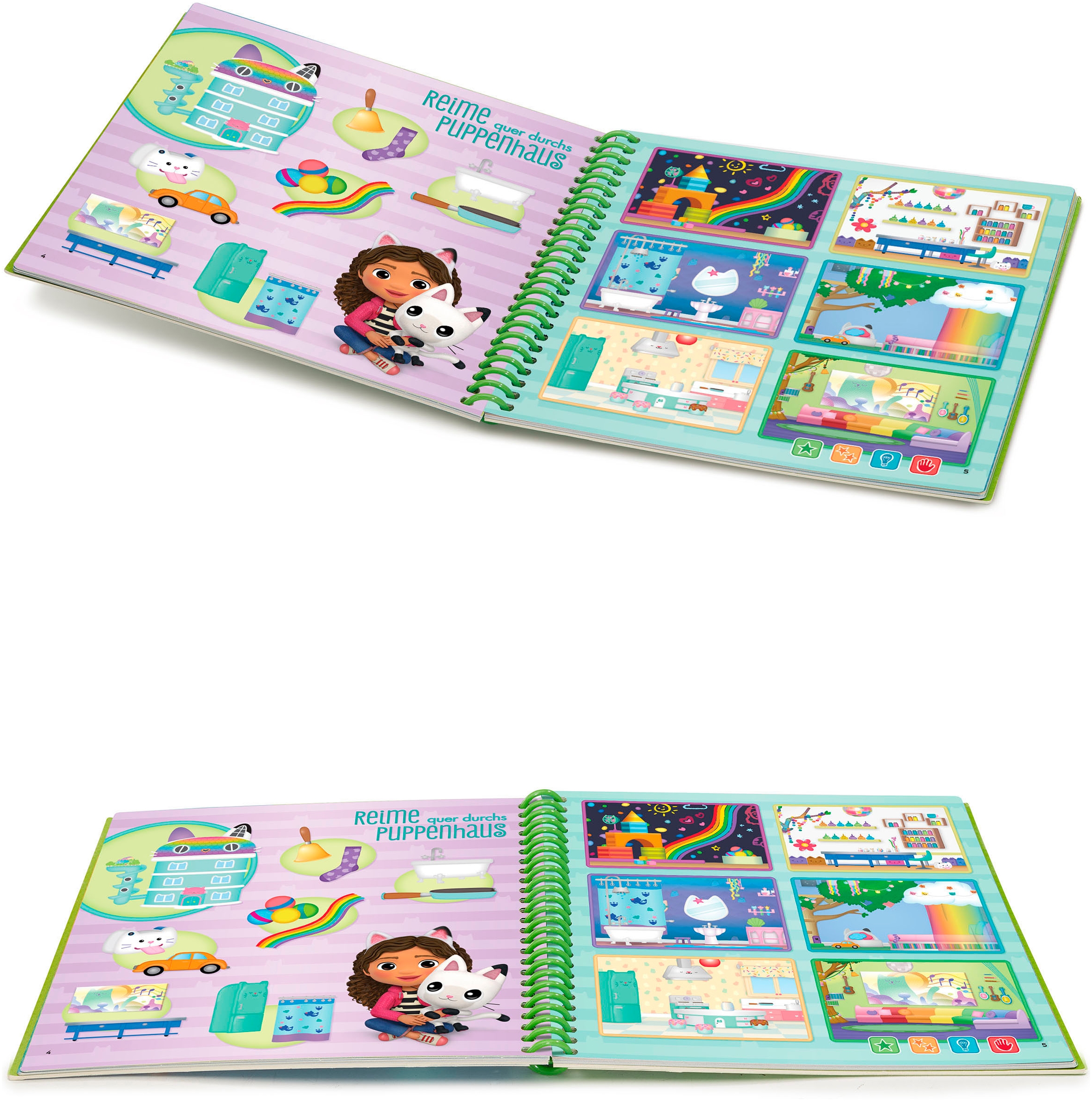 Vtech® Kinderbuch »MagiBook Lernstufe 2 - Gabby's Dollhouse« inkl. Story'Friend Lernfigur