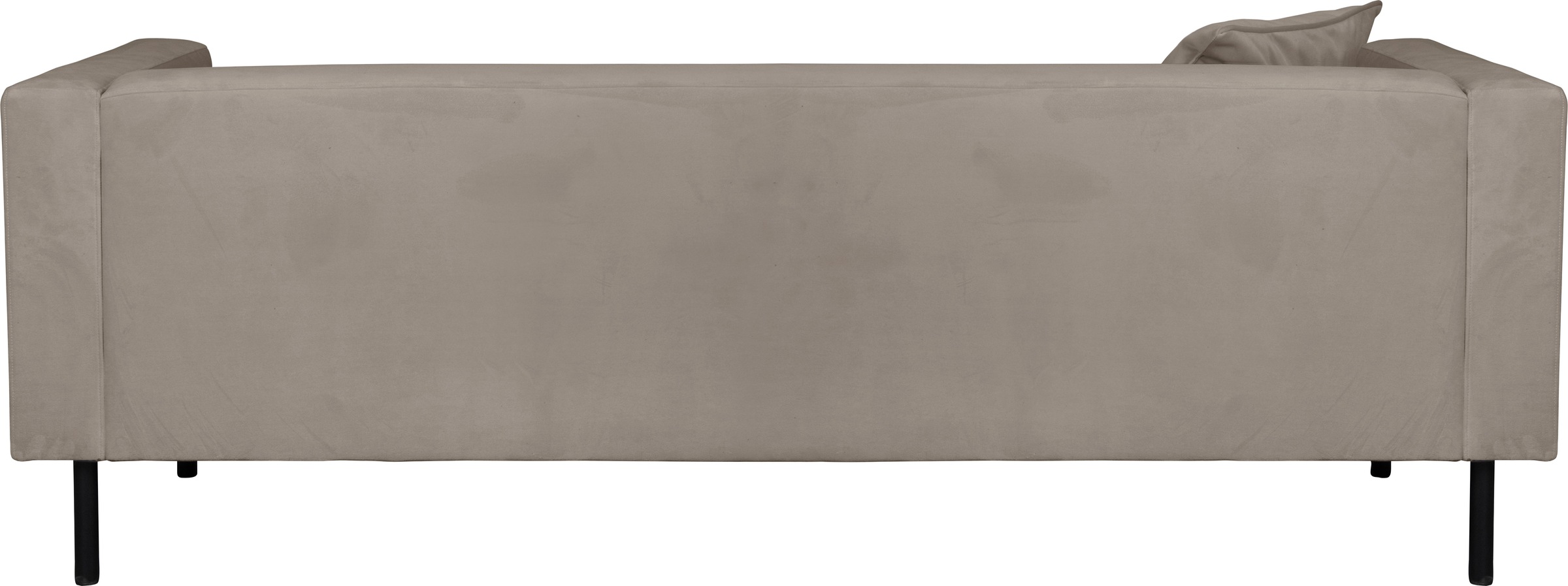 Guido Maria Kretschmer Home&Living 3-Sitzer »Lillibeth Designsofa mit Wellenunterfederung, Maße B/T/H: 218/74/83 cm«, Zierkissen als Wendekissen, Bezug Samtoptik oder Cord