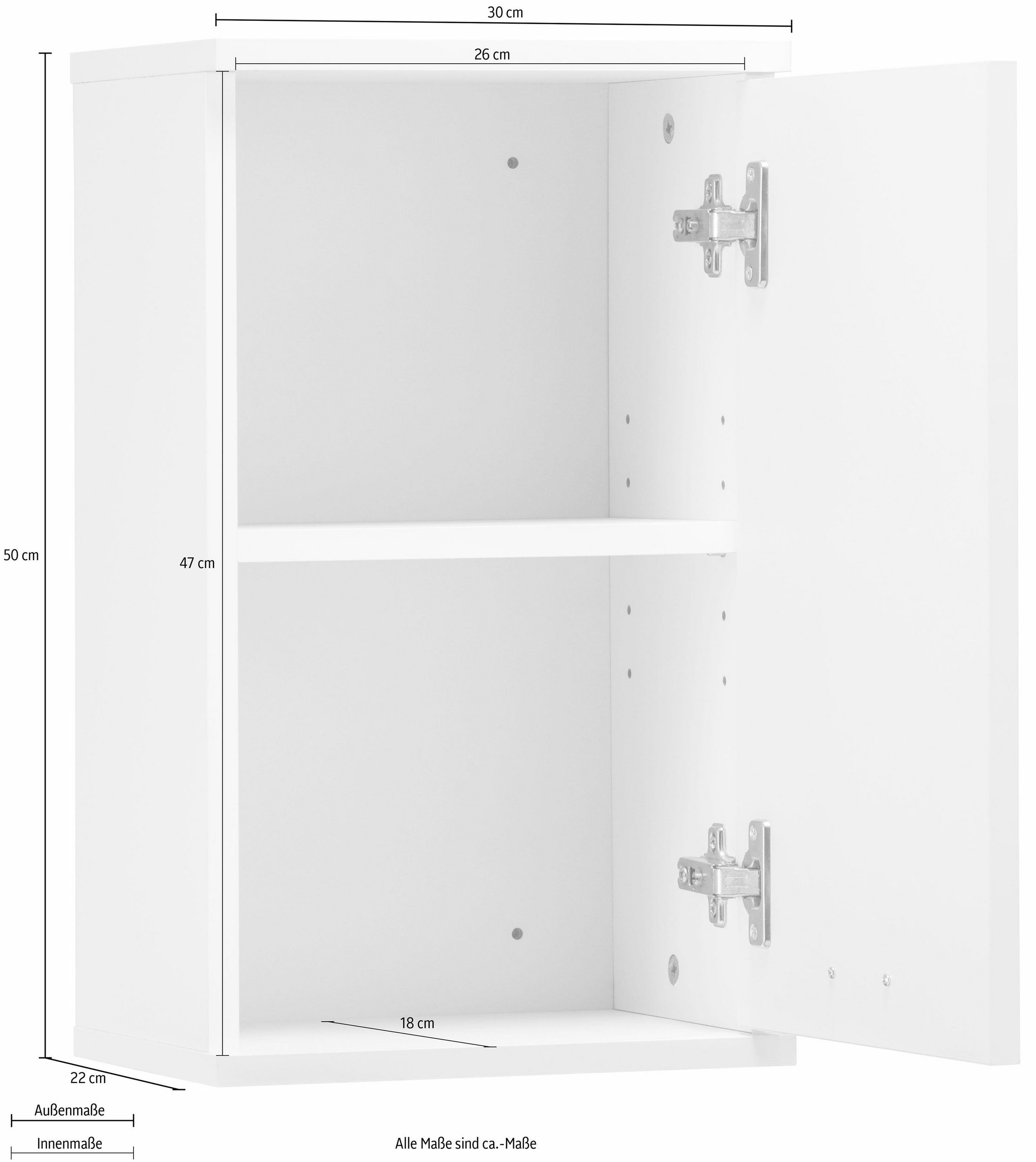 PLACES OF STYLE Hängeschrank »Rowan«