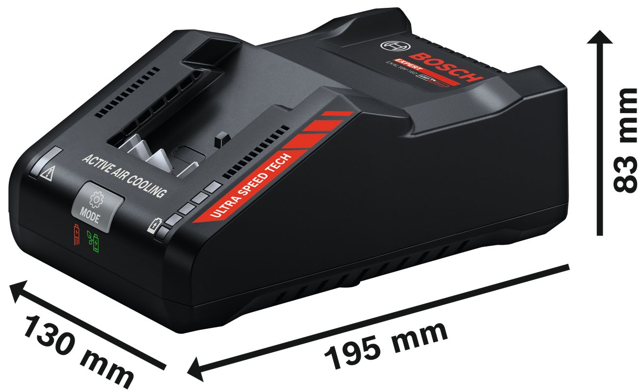Bosch Professional Schnelllade-Gerät »EXAL18V-160« 16.000